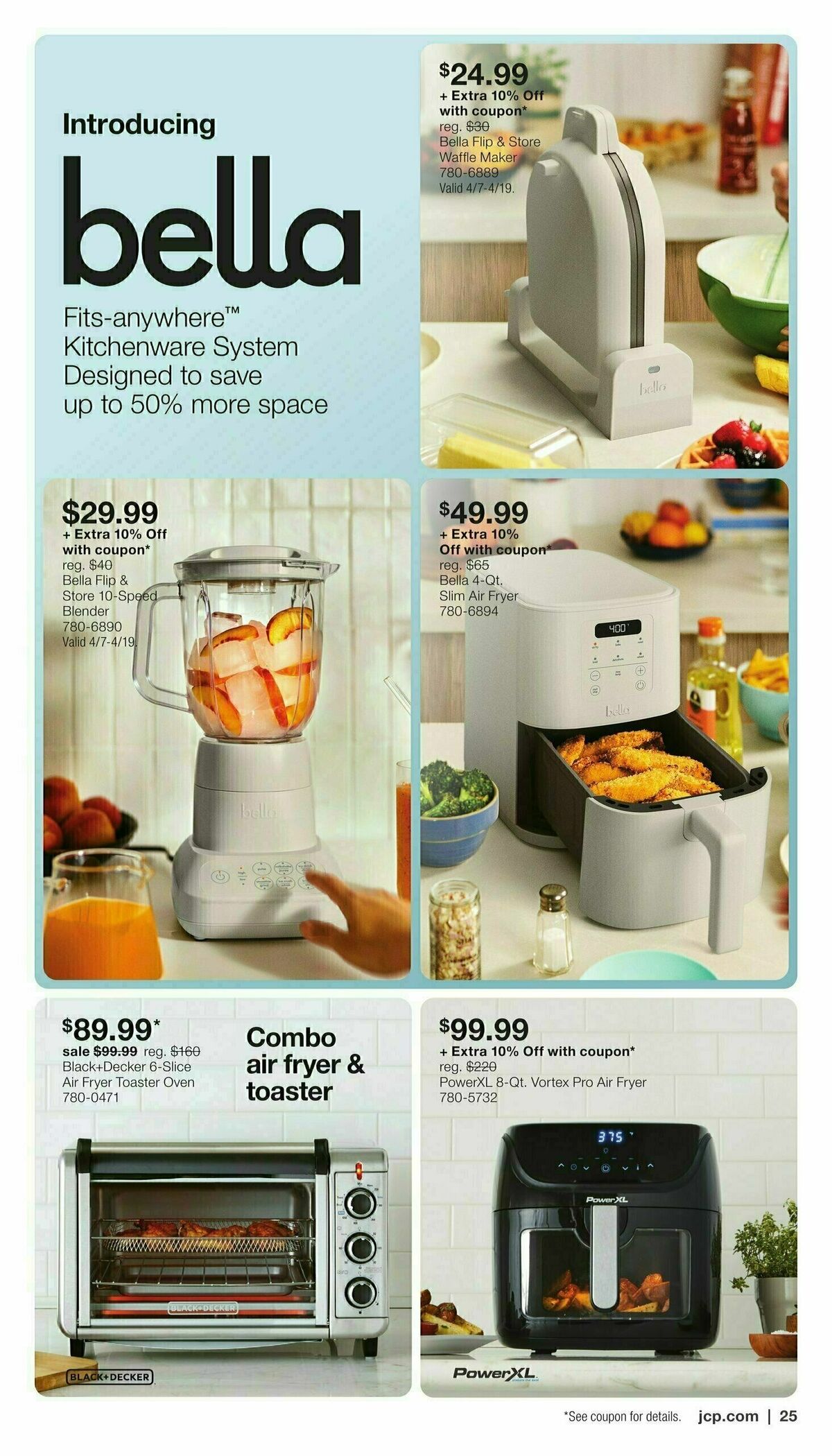 JCPenney Biggest Home Sale of the Season Weekly Ad from April 7