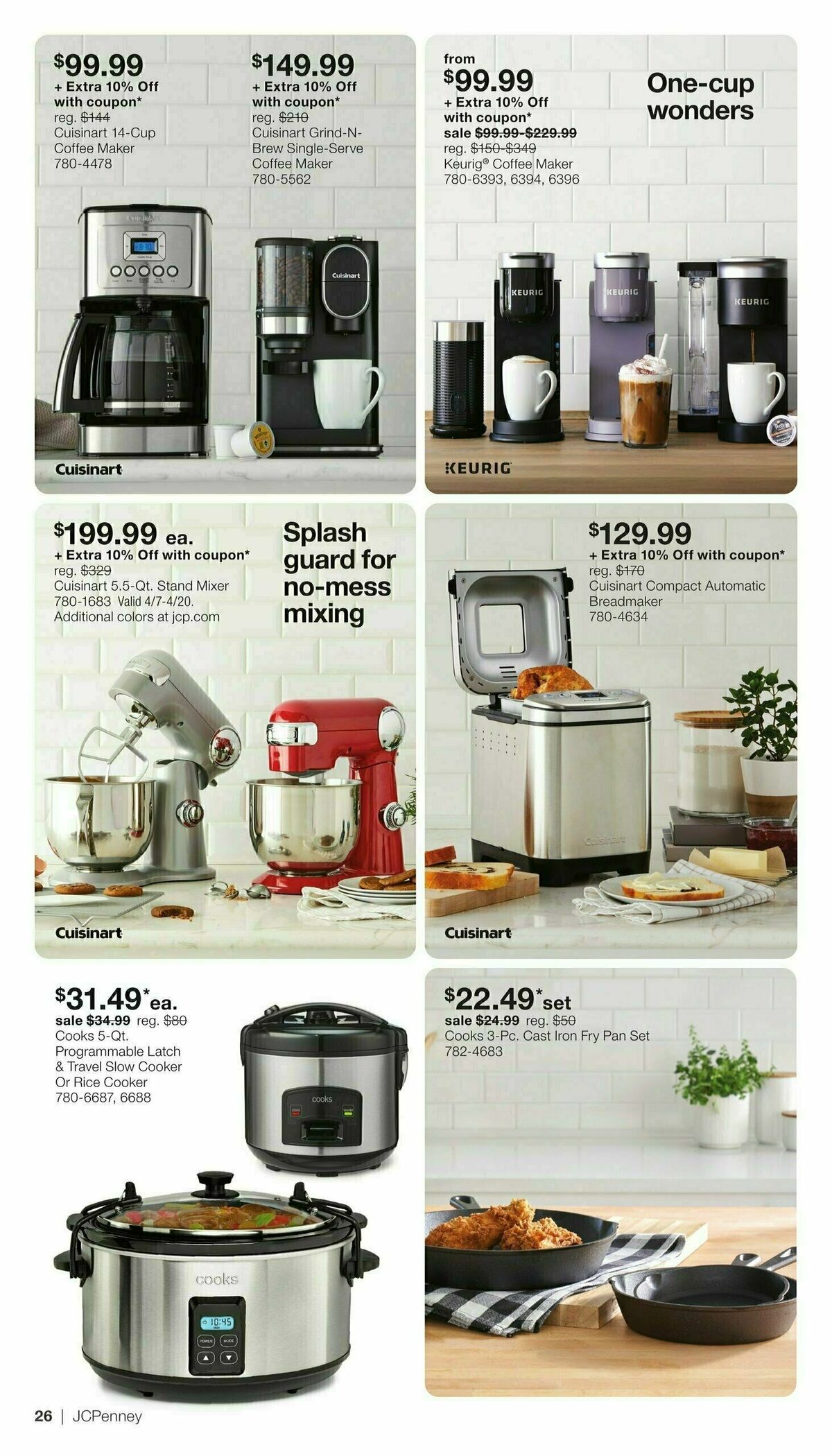 JCPenney Biggest Home Sale of the Season Weekly Ad from April 7