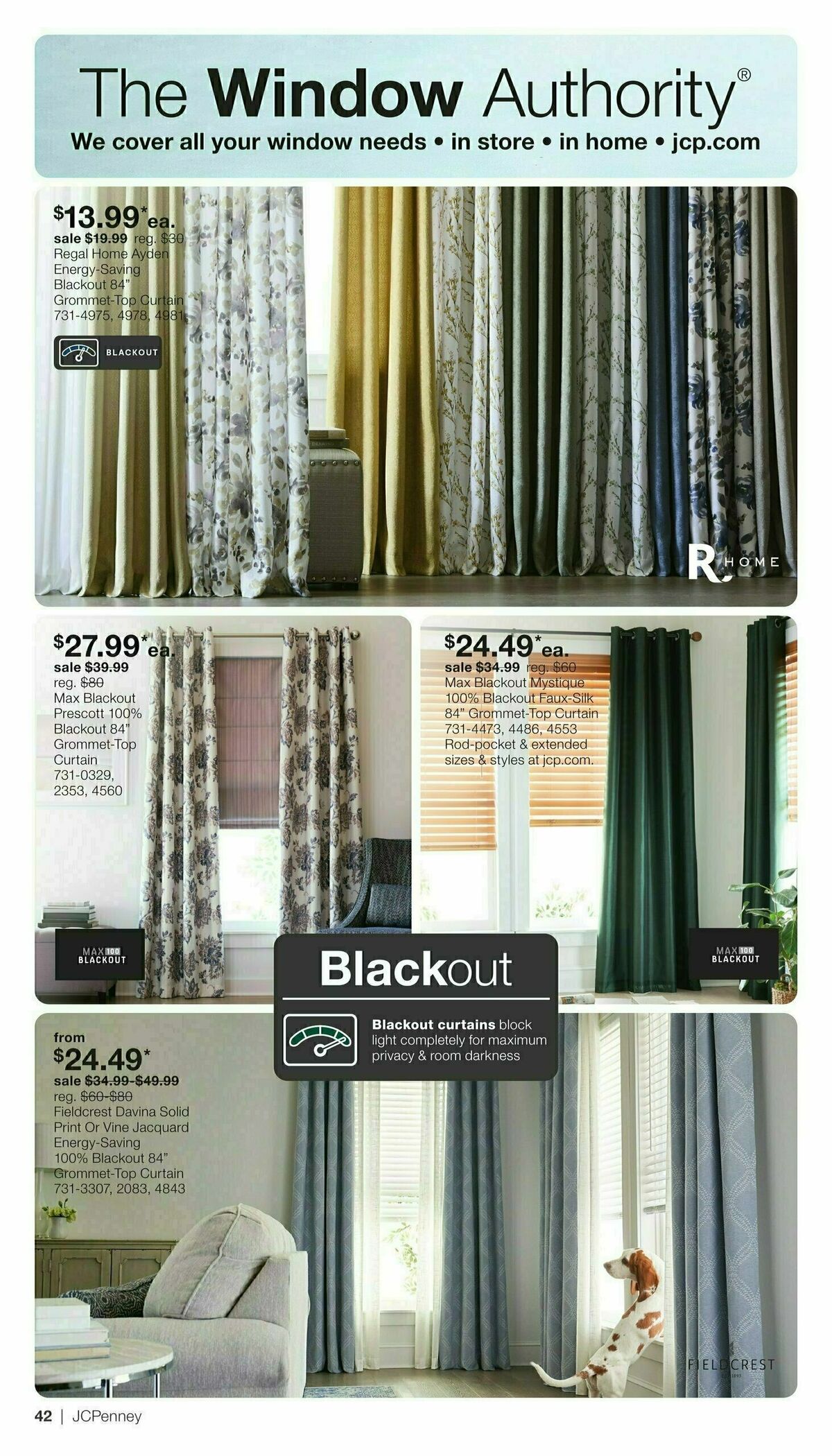 JCPenney Biggest Home Sale of the Season Weekly Ad from April 7