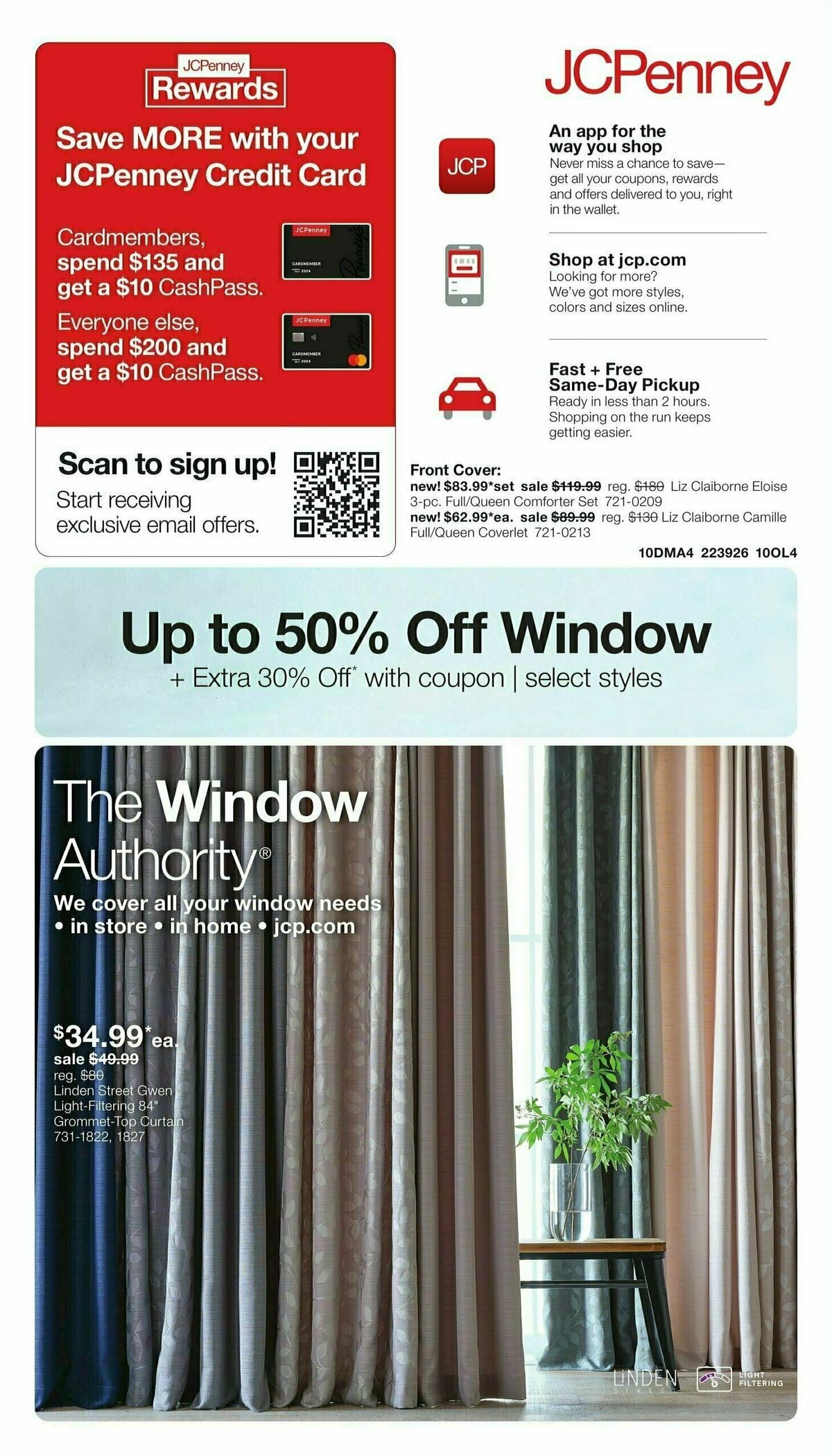 JCPenney Biggest Home Sale of the Season Weekly Ad from April 7