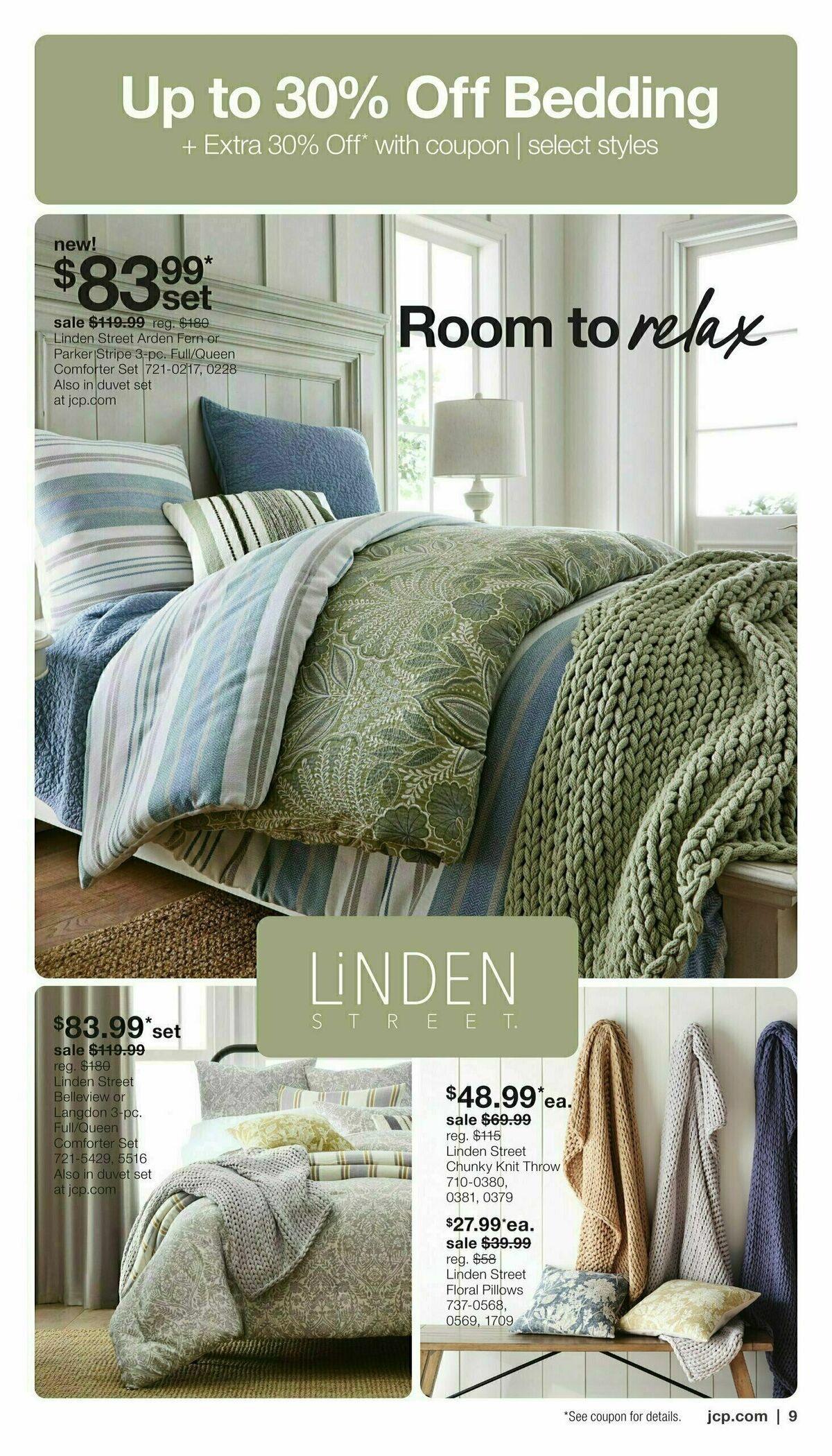 JCPenney Biggest Home Sale of the Season Weekly Ad from April 7