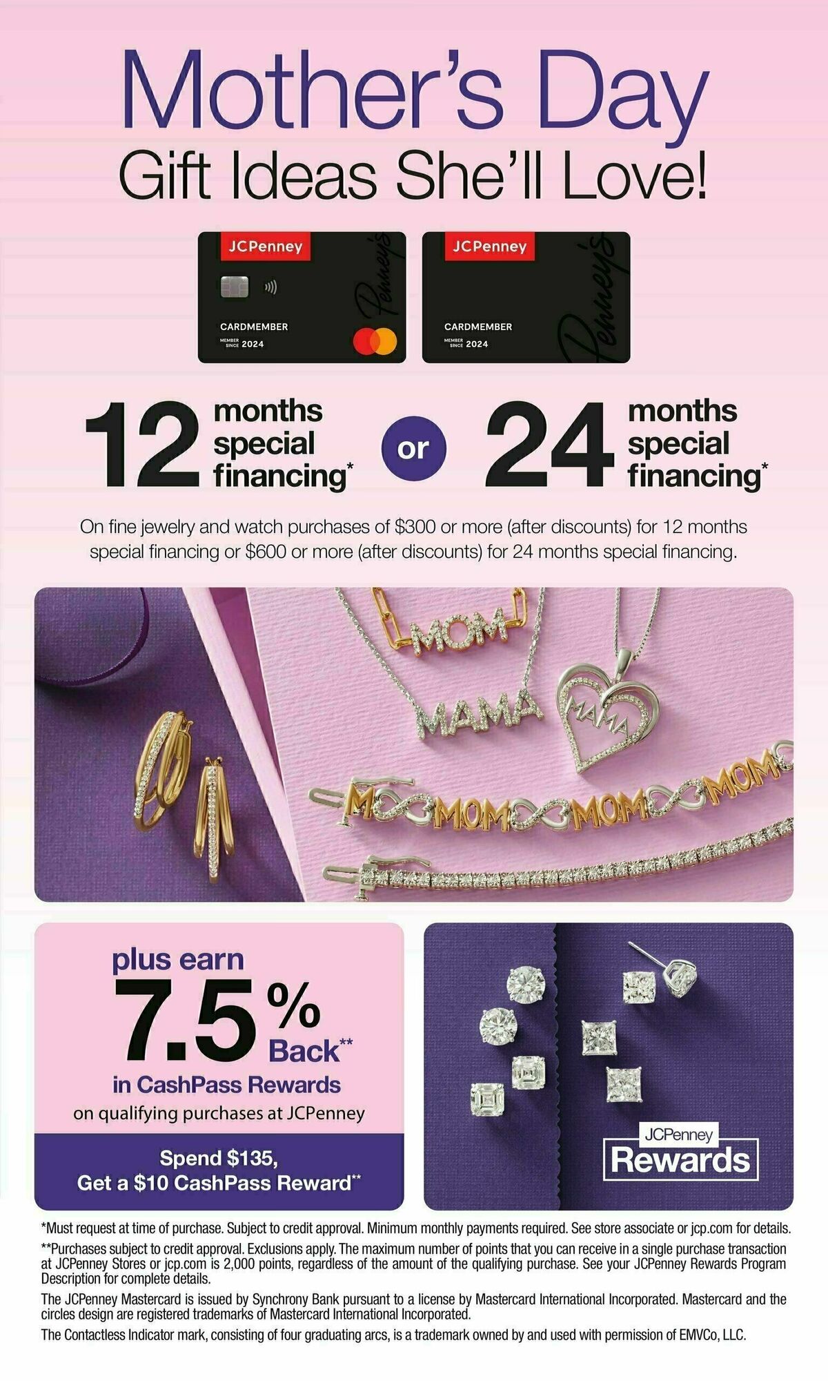 JCPenney Mother’s Day Jewelry Sale Weekly Ad from April 10