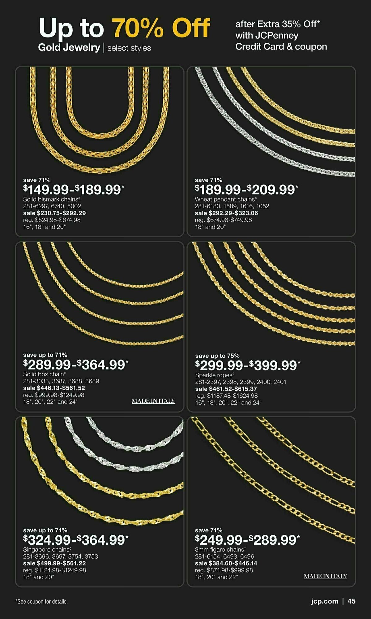 JCPenney Mother’s Day Jewelry Sale Weekly Ad from April 10