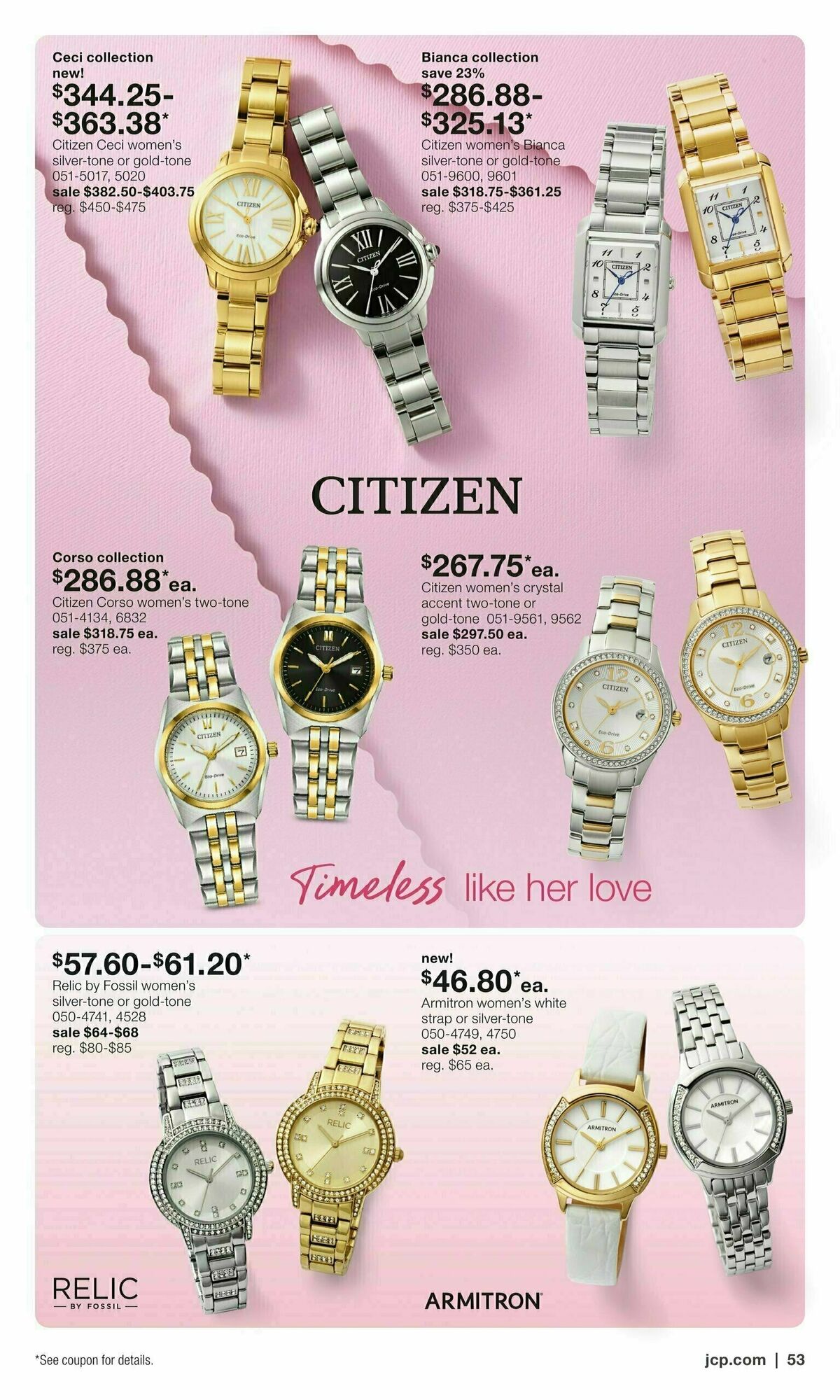 JCPenney Mother’s Day Jewelry Sale Weekly Ad from April 10