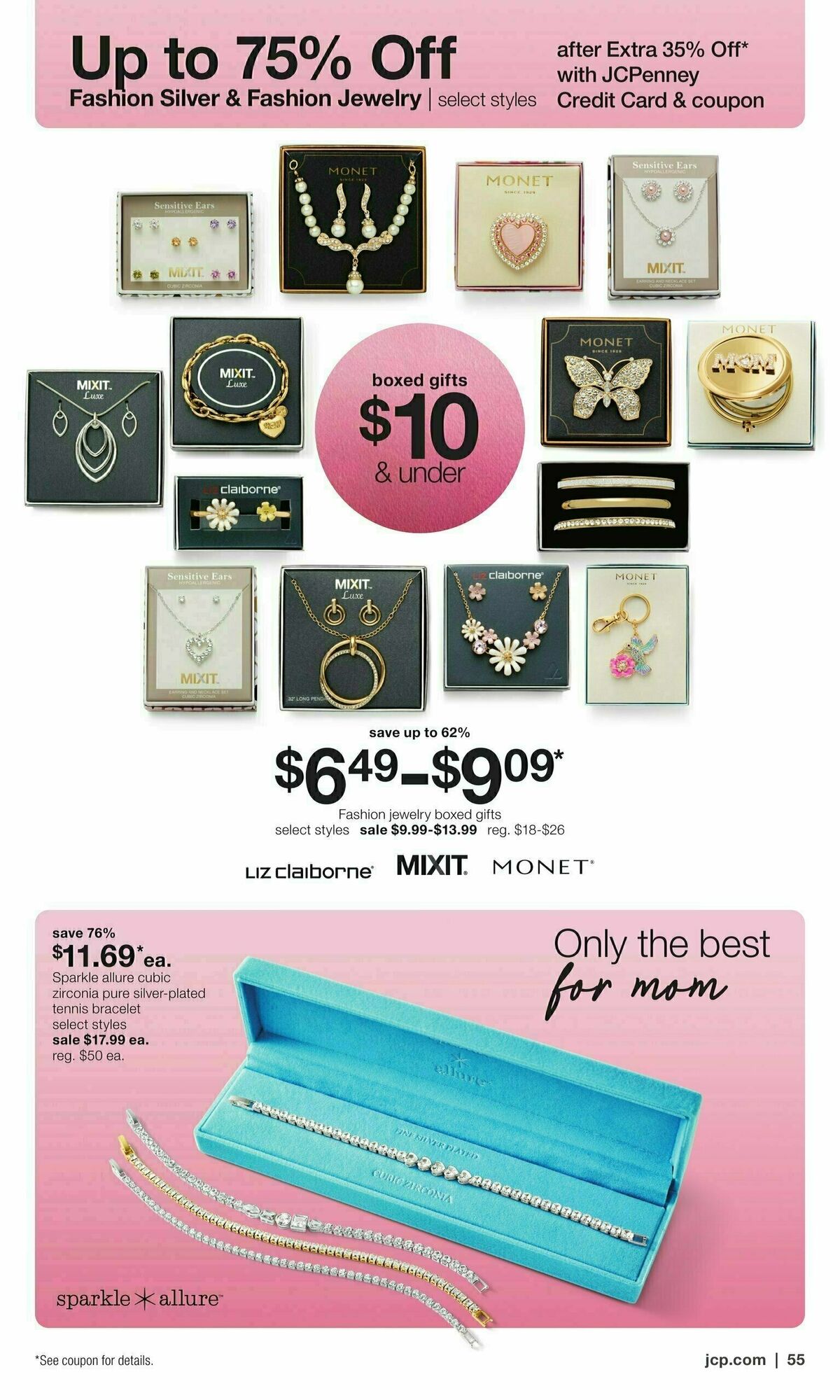 JCPenney Mother’s Day Jewelry Sale Weekly Ad from April 10