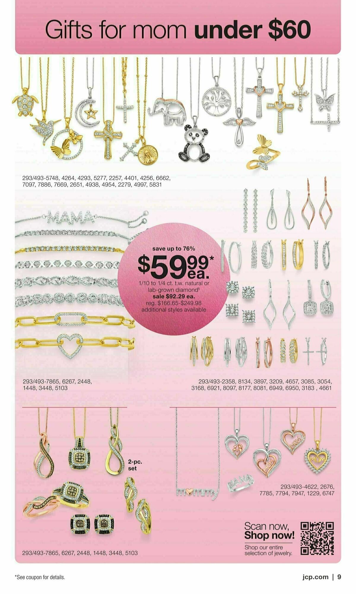JCPenney Mother’s Day Jewelry Sale Weekly Ad from April 10