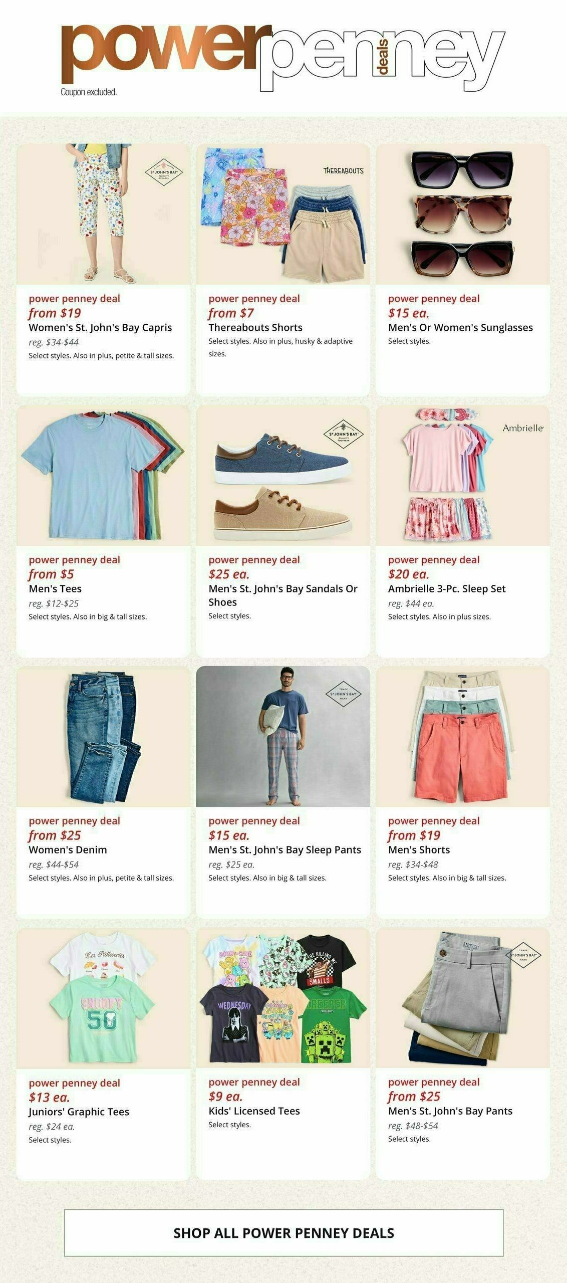 JCPenney Weekly Ad from May 1