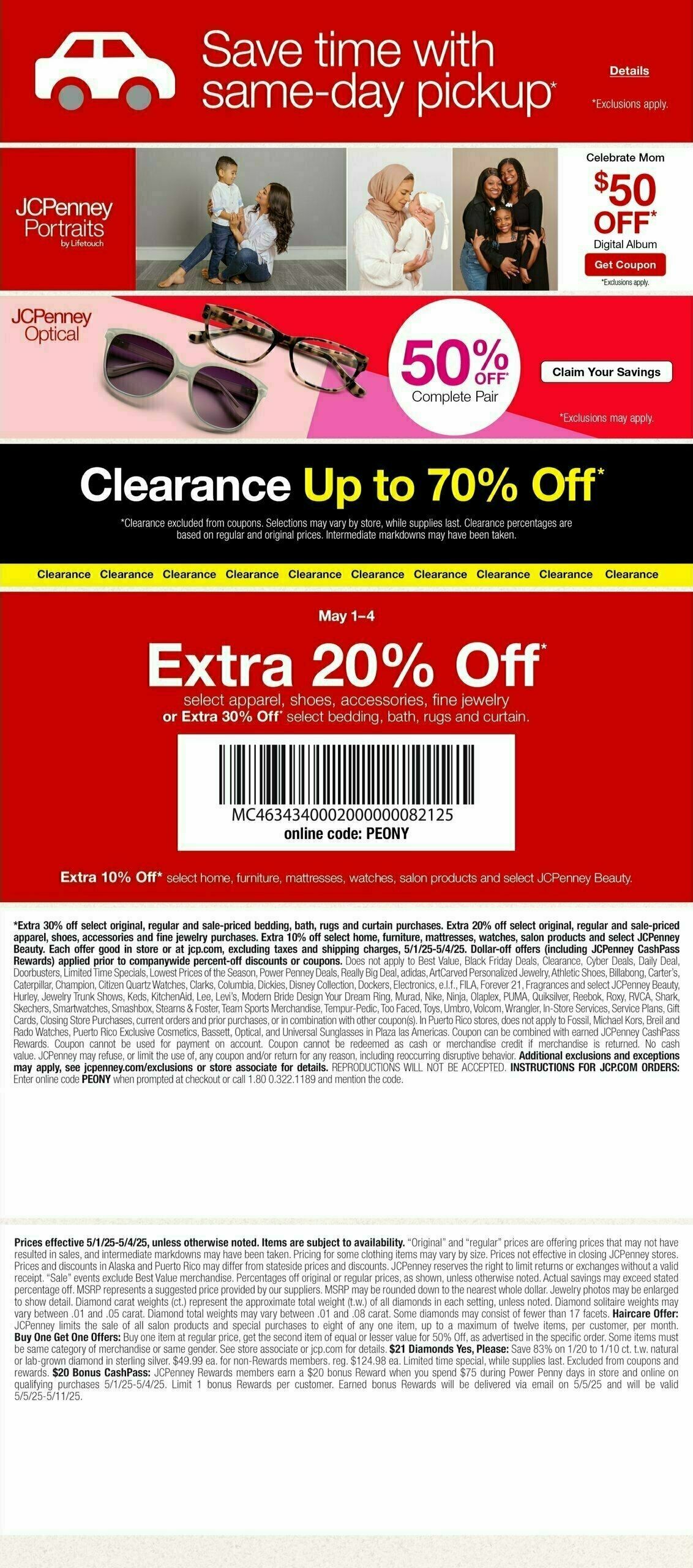 JCPenney Weekly Ad from May 1