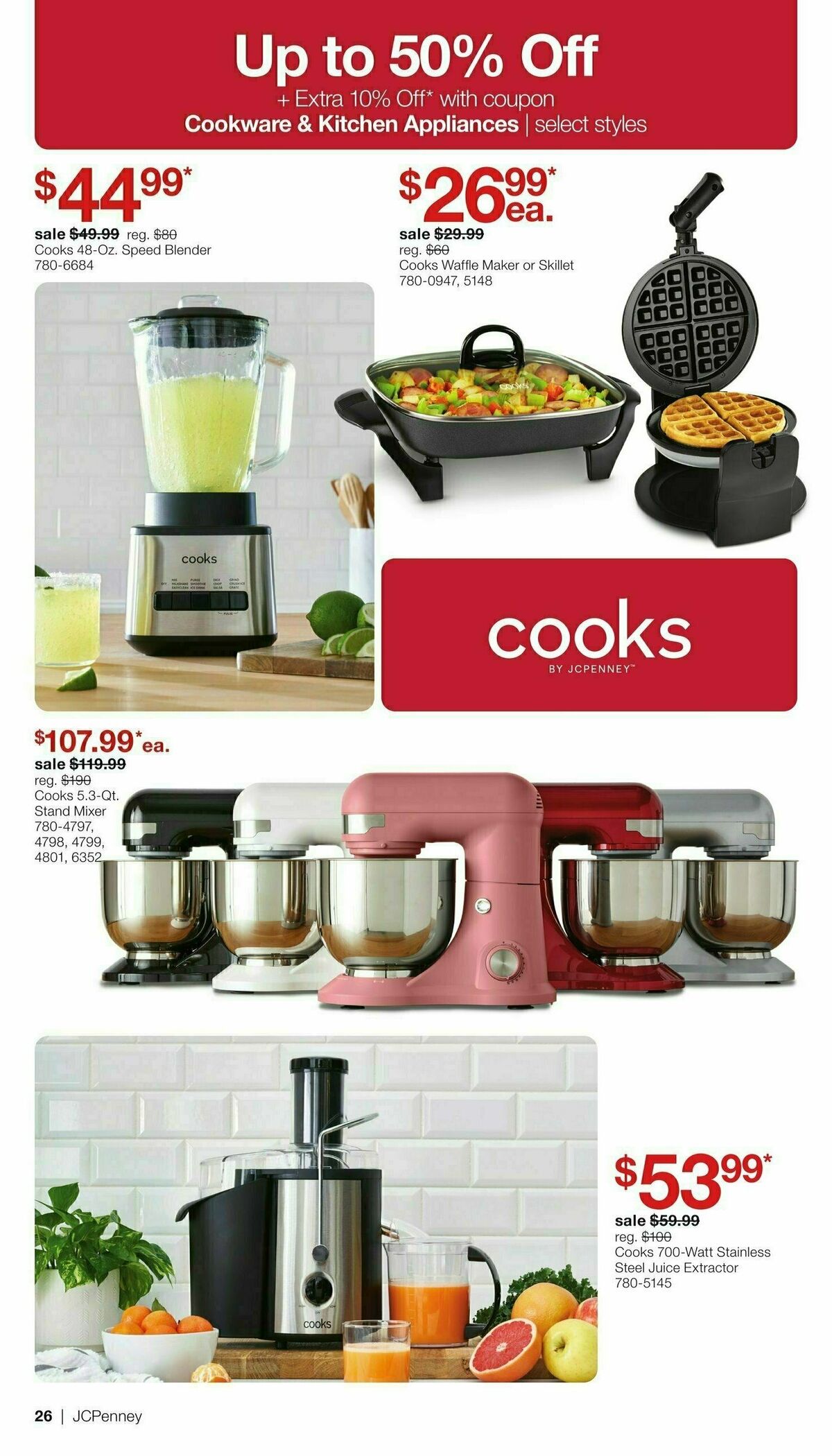 JCPenney Memorial Day Home Sale Weekly Ad from May 1