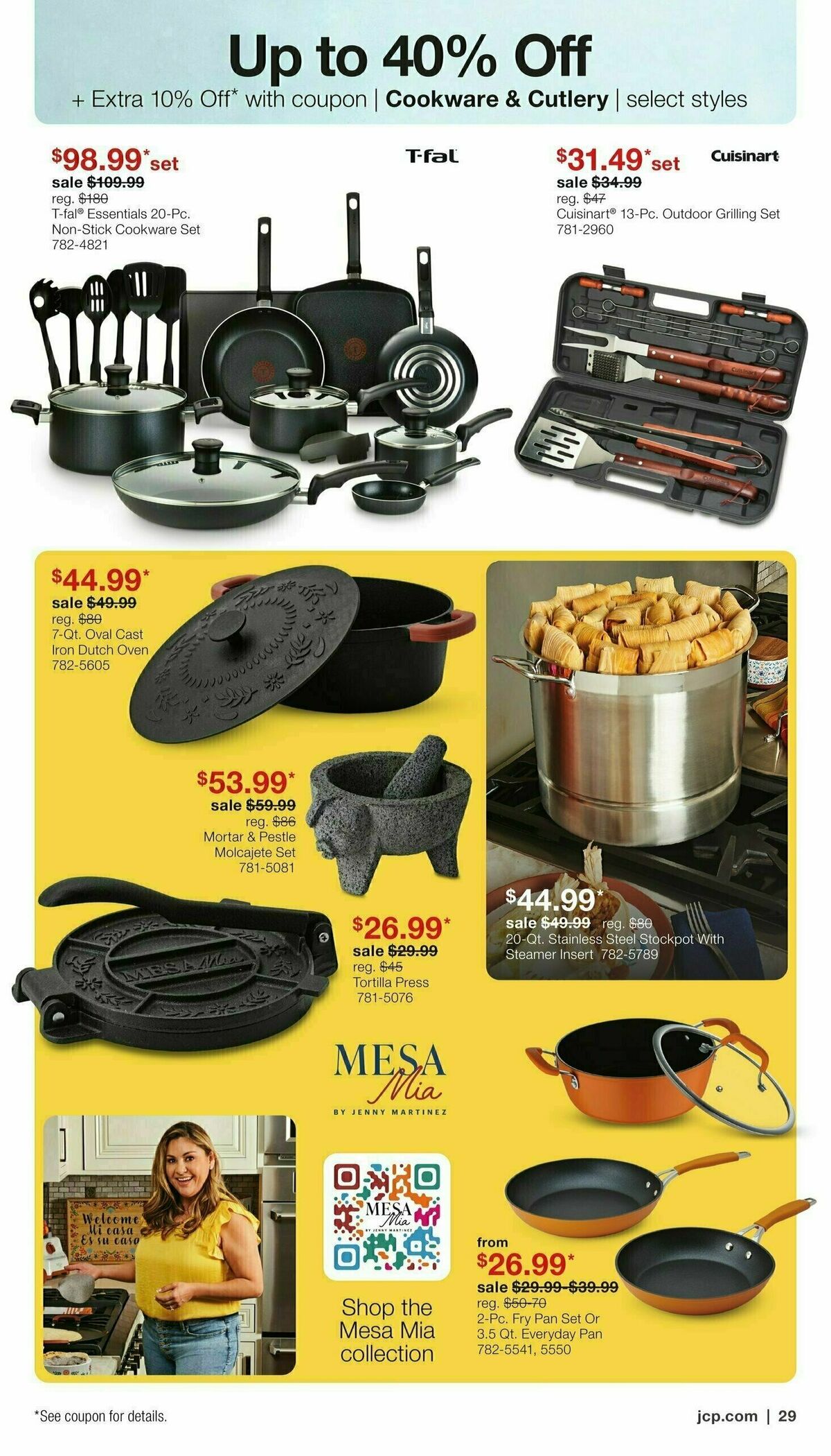 JCPenney Memorial Day Home Sale Weekly Ad from May 1