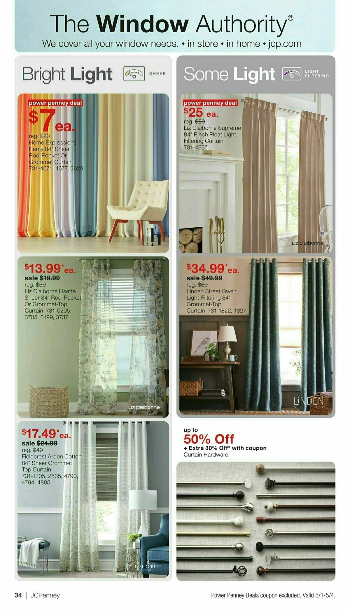 JCPenney Memorial Day Home Sale Weekly Ad from May 1