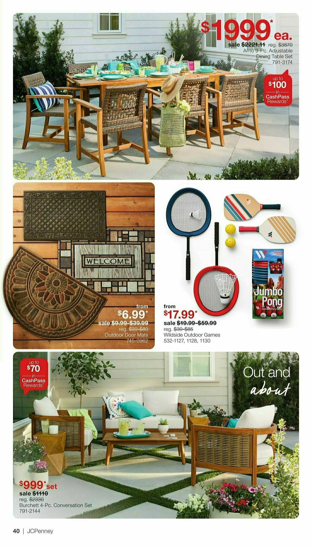 JCPenney Memorial Day Home Sale Weekly Ad from May 1