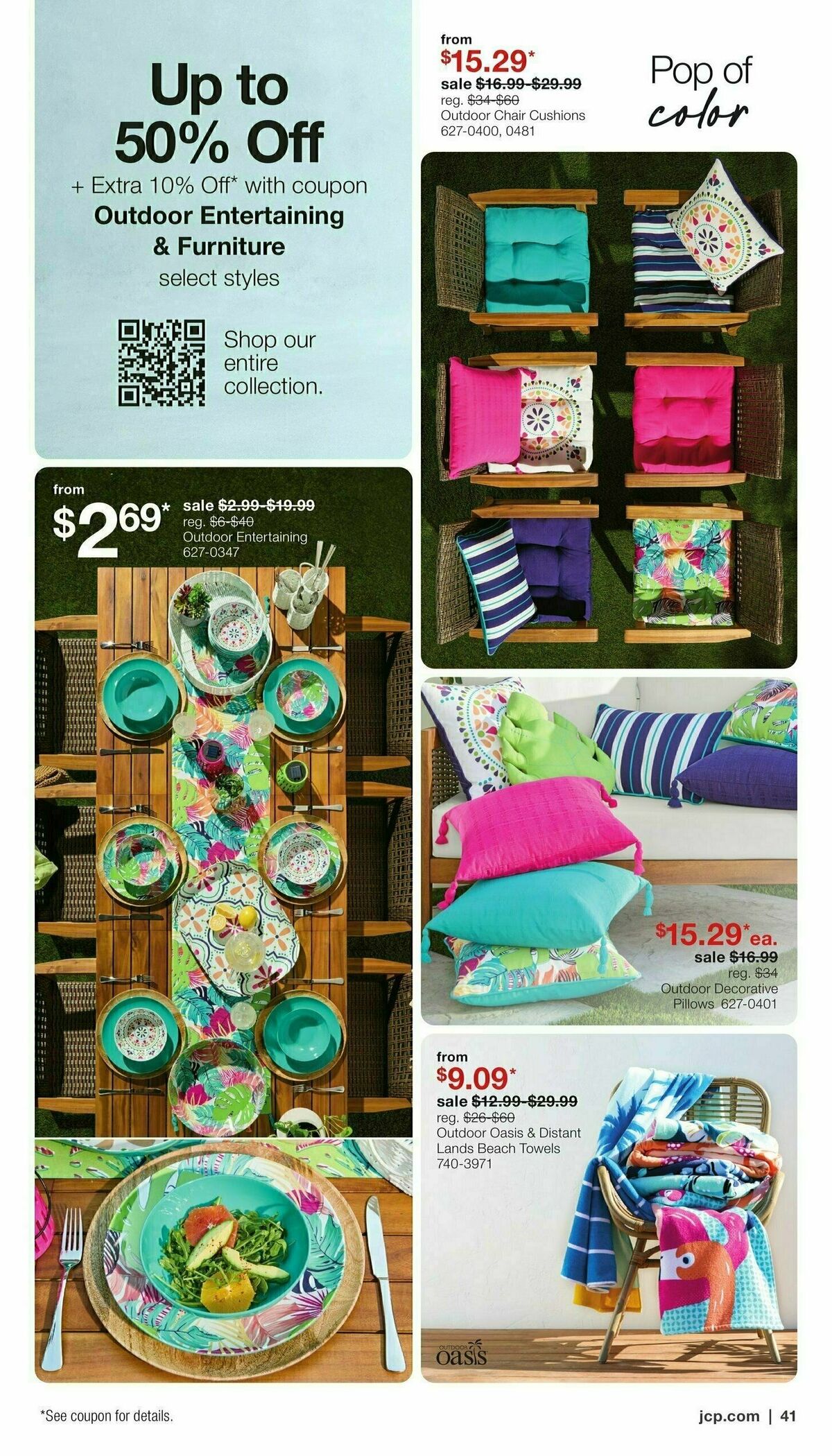 JCPenney Memorial Day Home Sale Weekly Ad from May 1