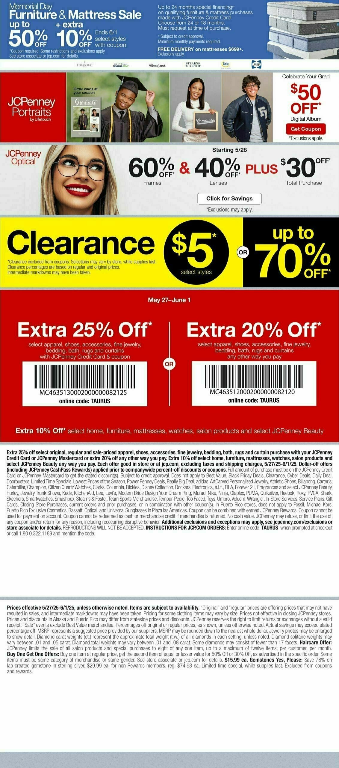JCPenney Weekly Ad from May 27