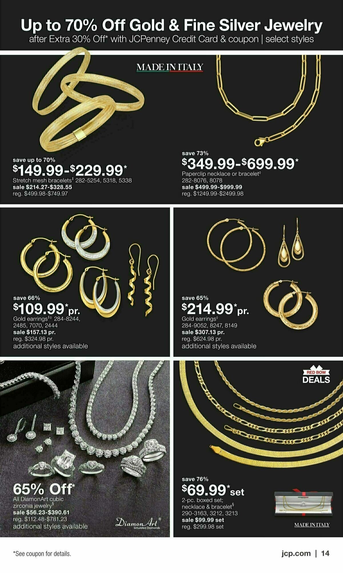 JCPenney Our Biggest Jewelry Sale of the Season Weekly Ad from May 29
