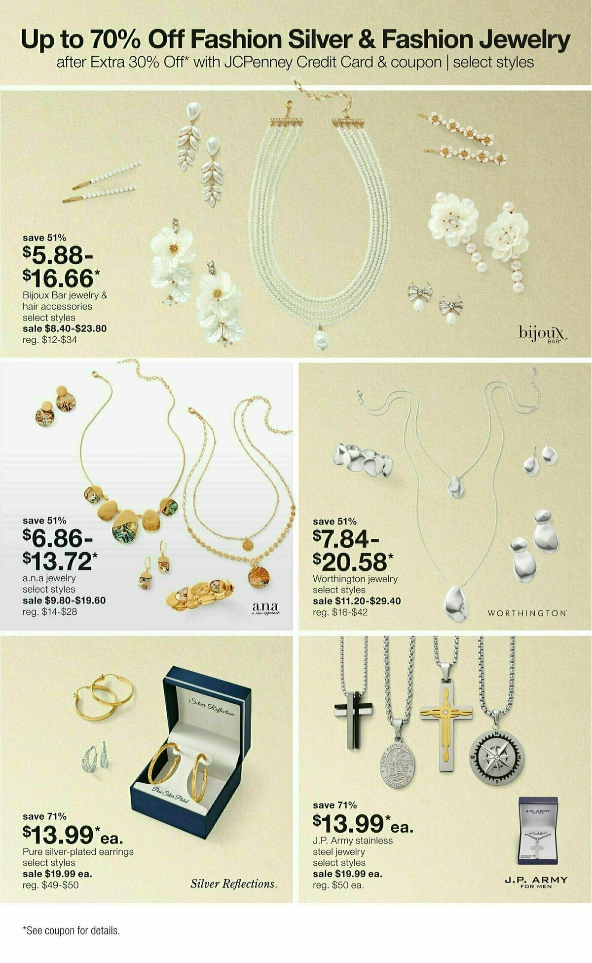 JCPenney Our Biggest Jewelry Sale of the Season Weekly Ad from May 29