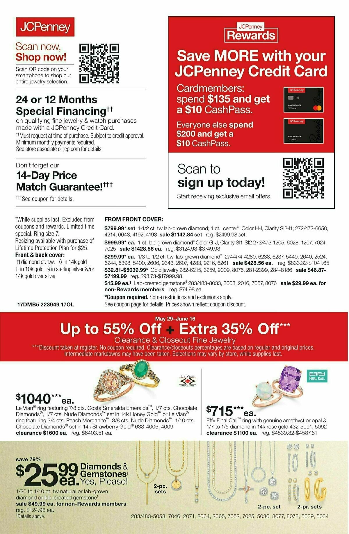 JCPenney Our Biggest Jewelry Sale of the Season Weekly Ad from May 29
