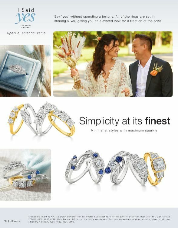 JCPenney Engagement Guide Weekly Ad from January 1