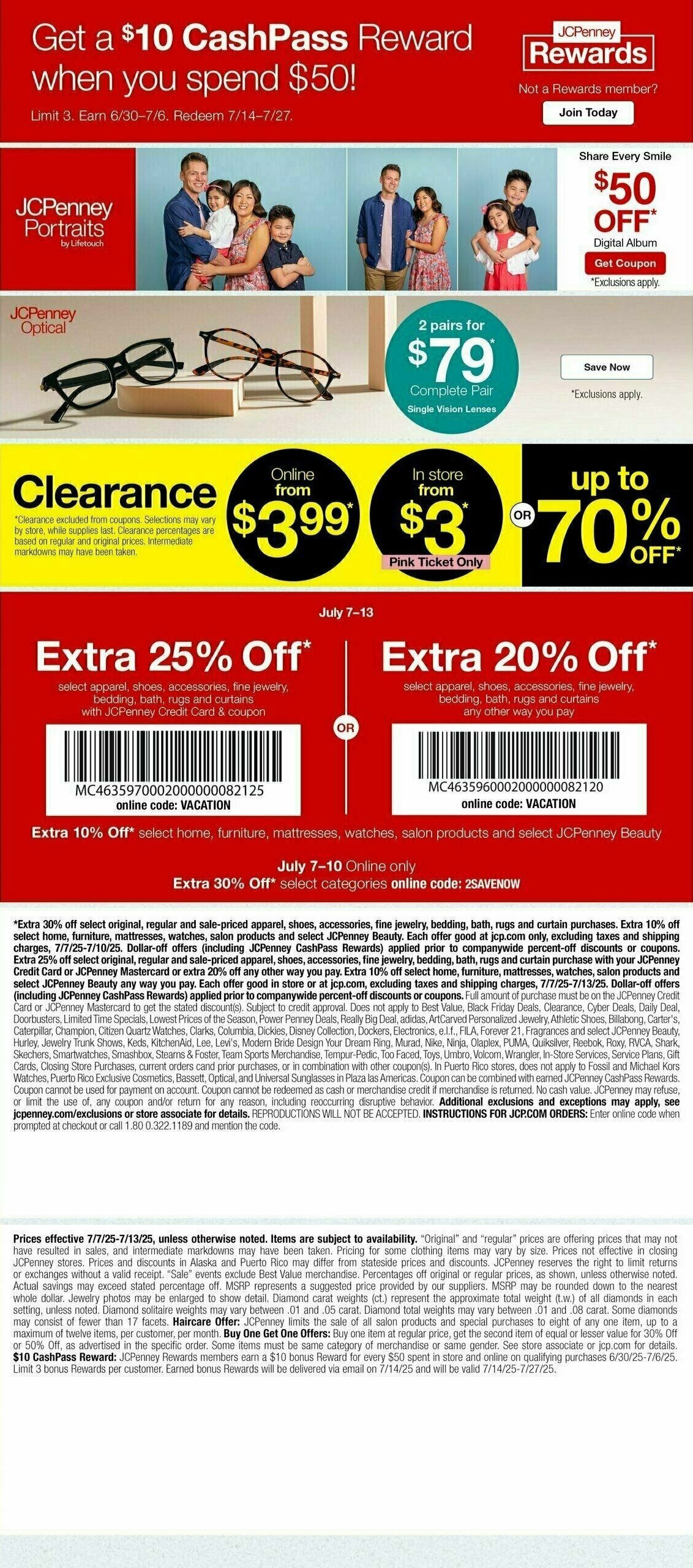 JCPenney Weekly Ad from July 7