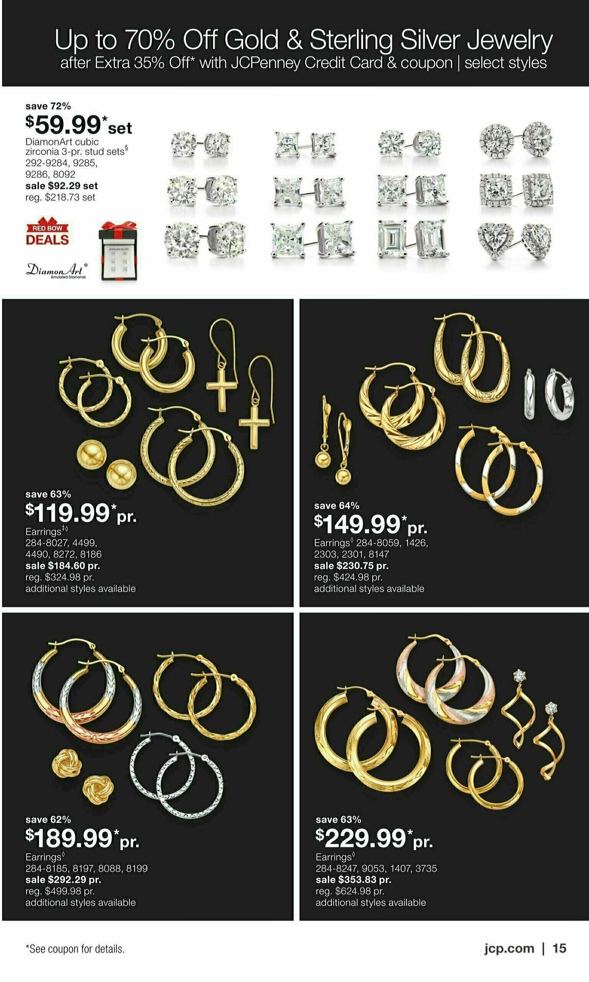 JCPenney Semi-Annual Jewelry Sale Weekly Ad from July 14