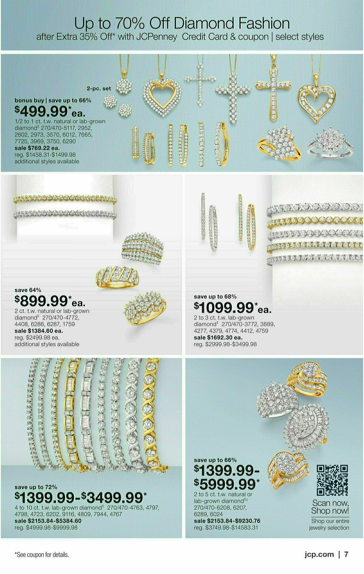 JCPenney Semi-Annual Jewelry Sale Weekly Ad from July 14
