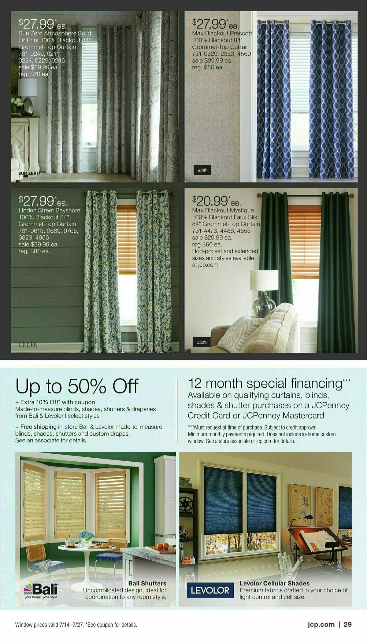 JCPenney Semi-Annual Home Sale Weekly Ad from July 14