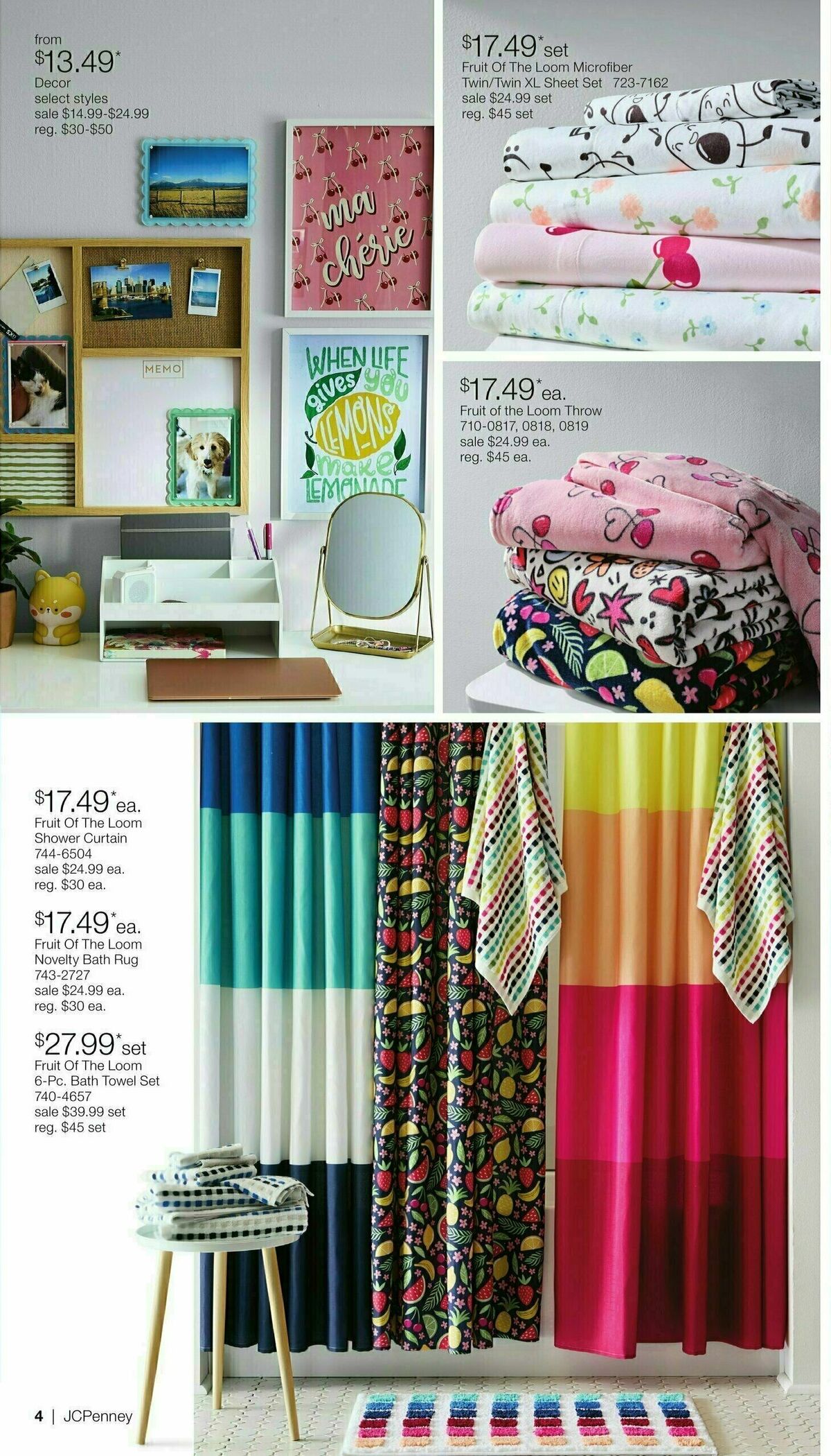 JCPenney Semi-Annual Home Sale Weekly Ad from July 14