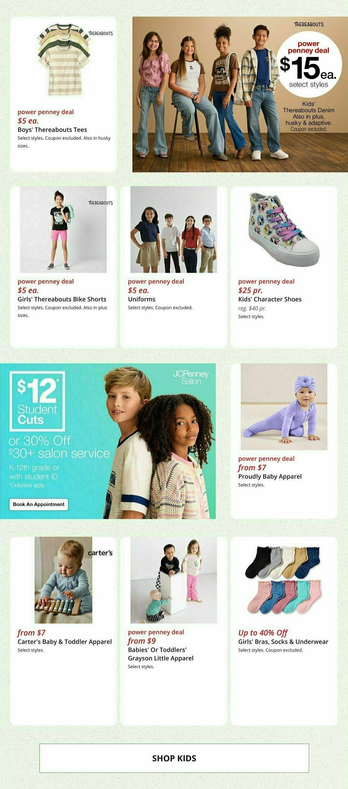 JCPenney Weekly Ad from August 14