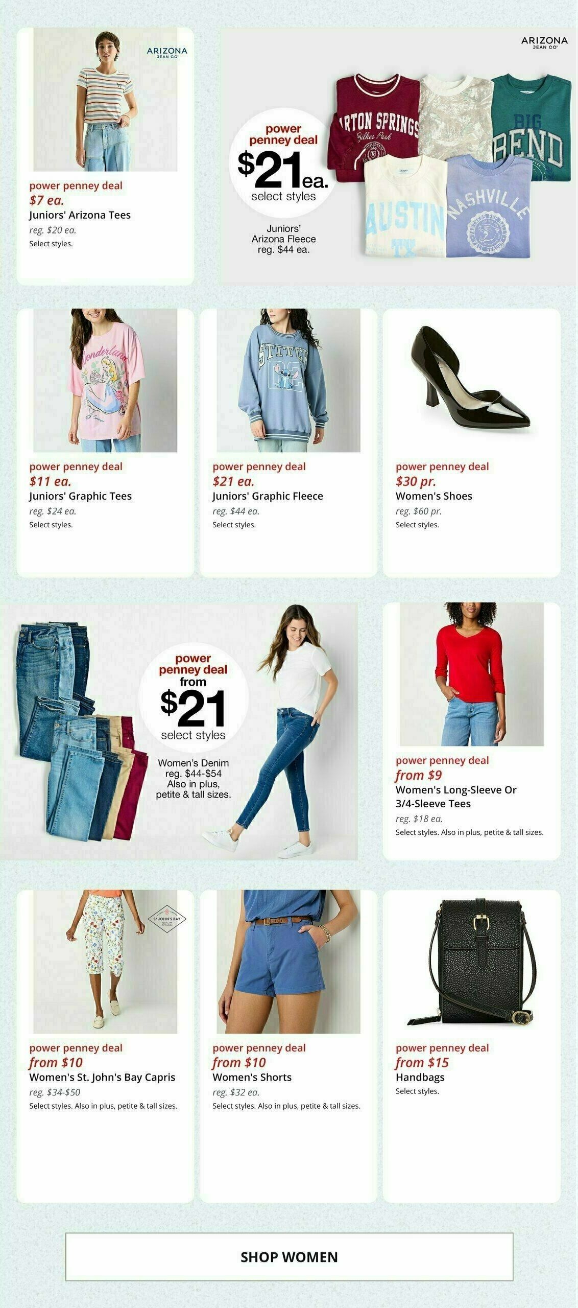 JCPenney Weekly Ad from August 14
