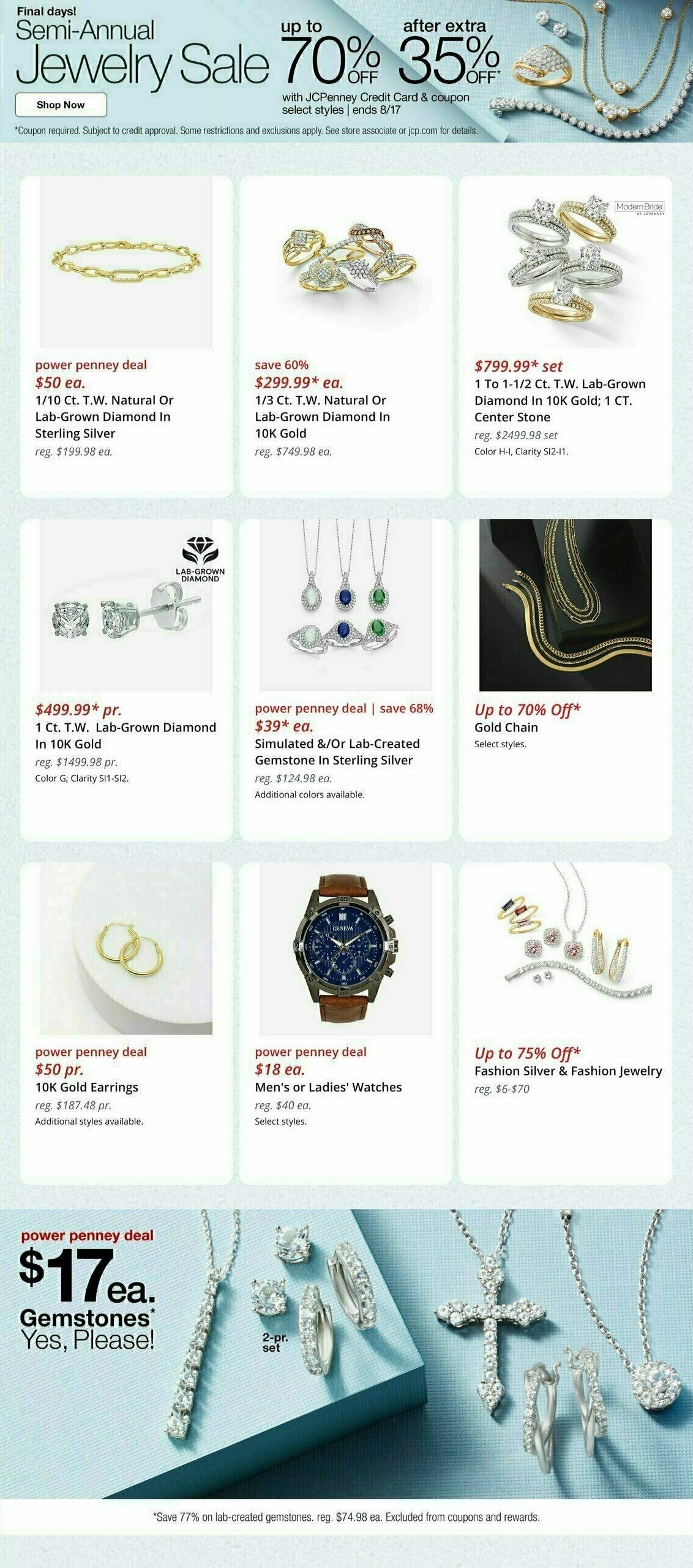JCPenney Weekly Ad from August 14