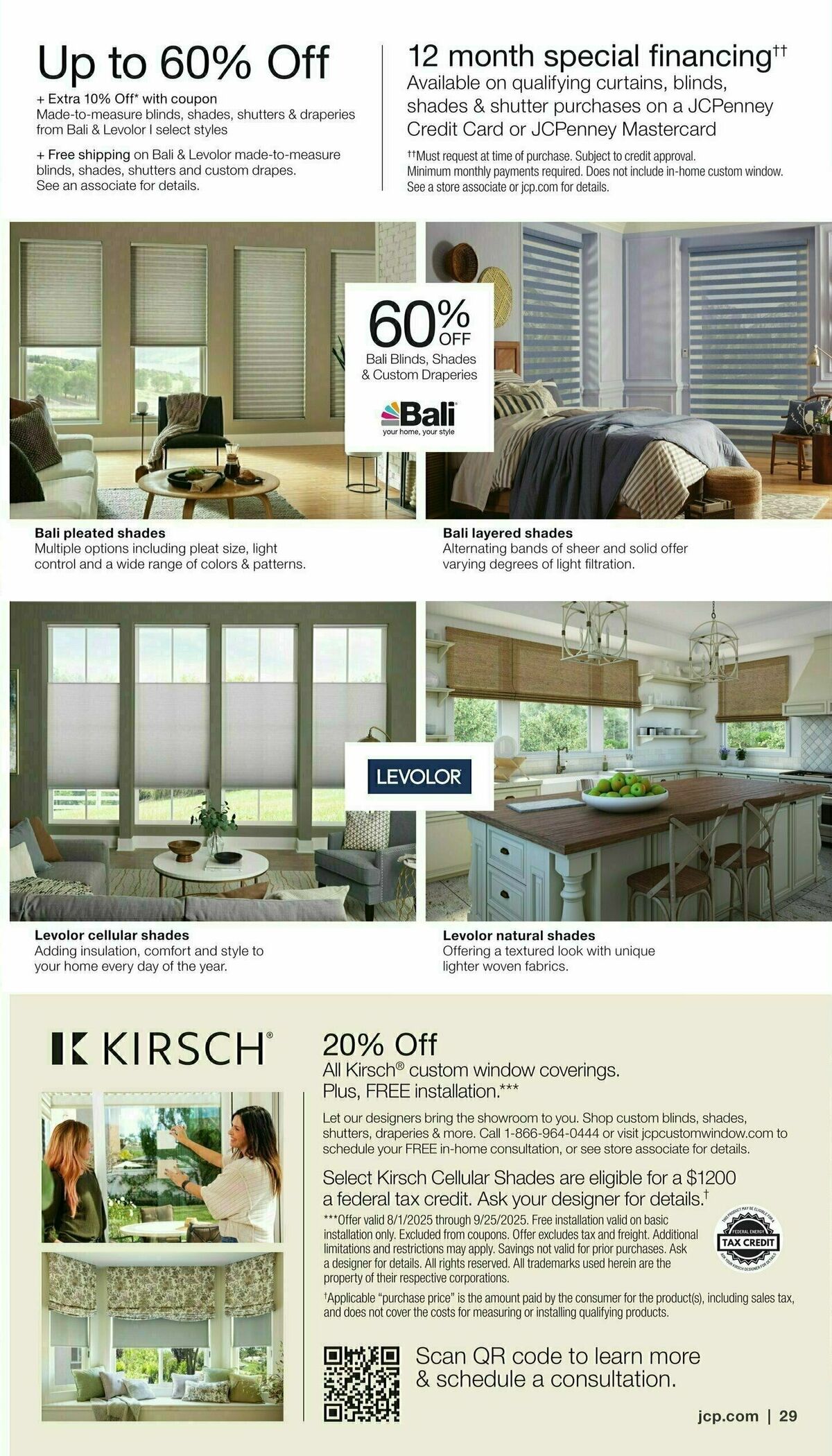 JCPenney Labor Day Home Sale Weekly Ad from August 18