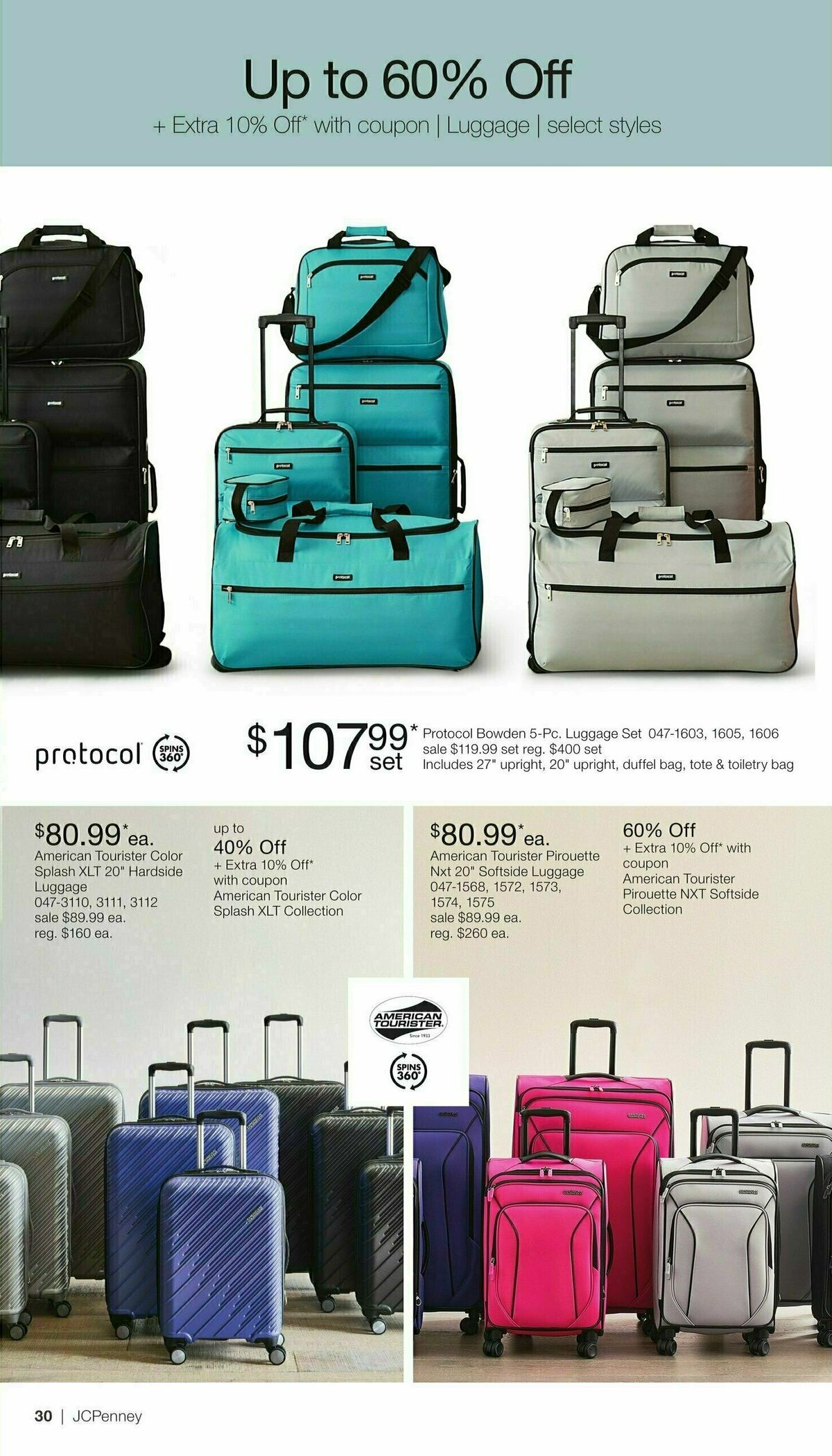 JCPenney Labor Day Home Sale Weekly Ad from August 18