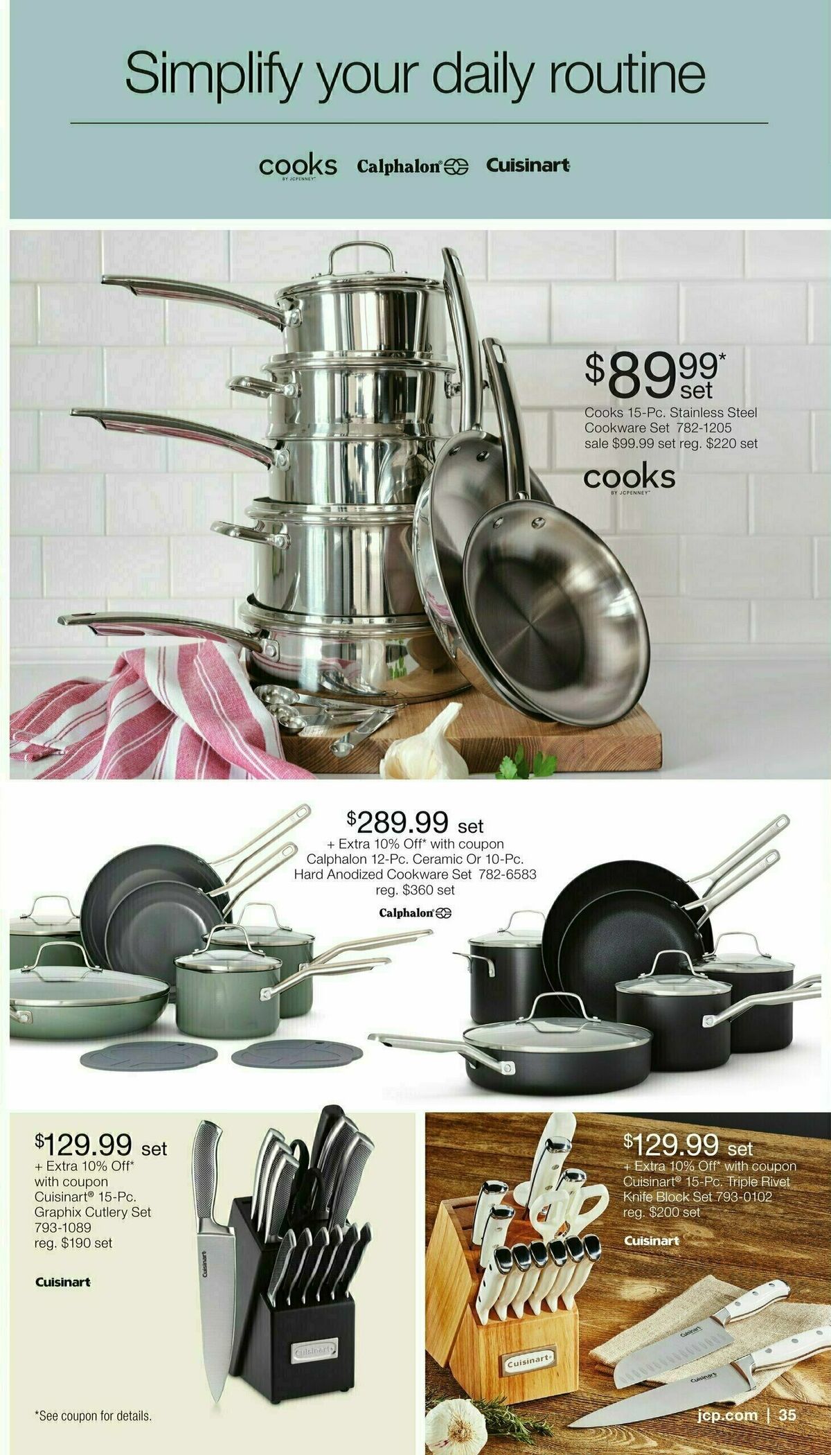 JCPenney Labor Day Home Sale Weekly Ad from August 18