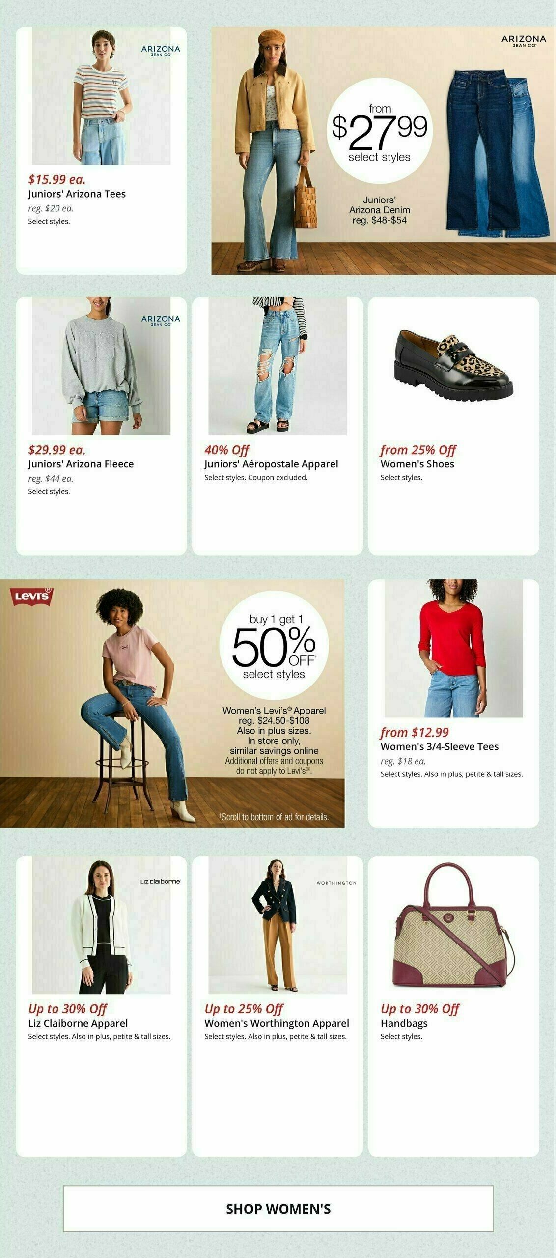 JCPenney Weekly Ad from August 18
