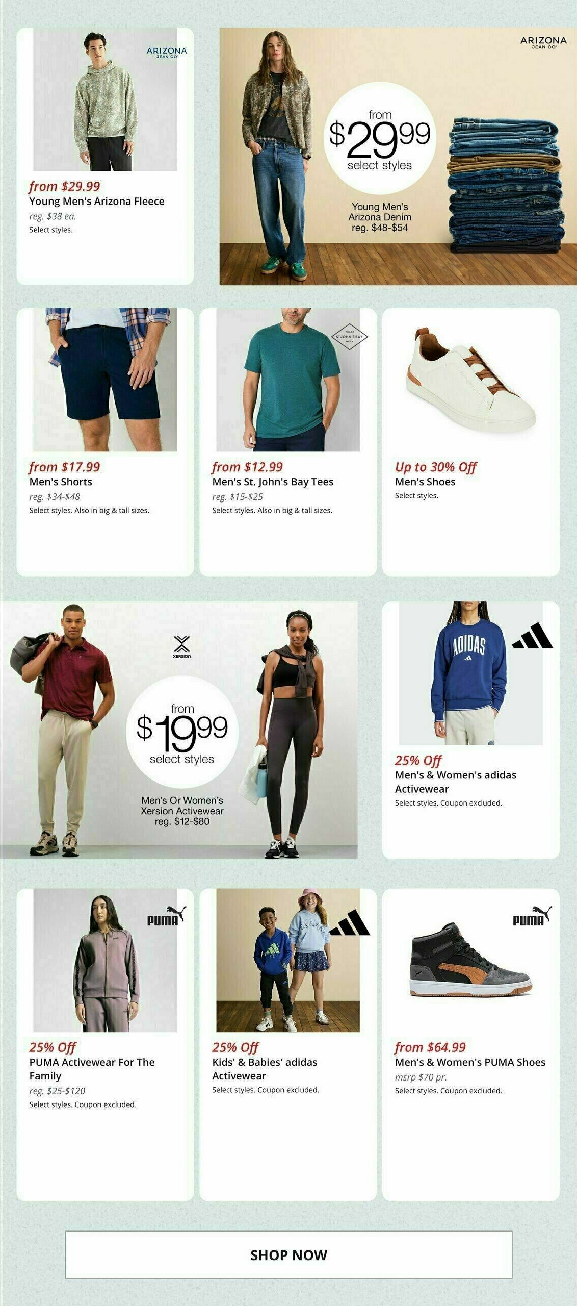 JCPenney Weekly Ad from August 18
