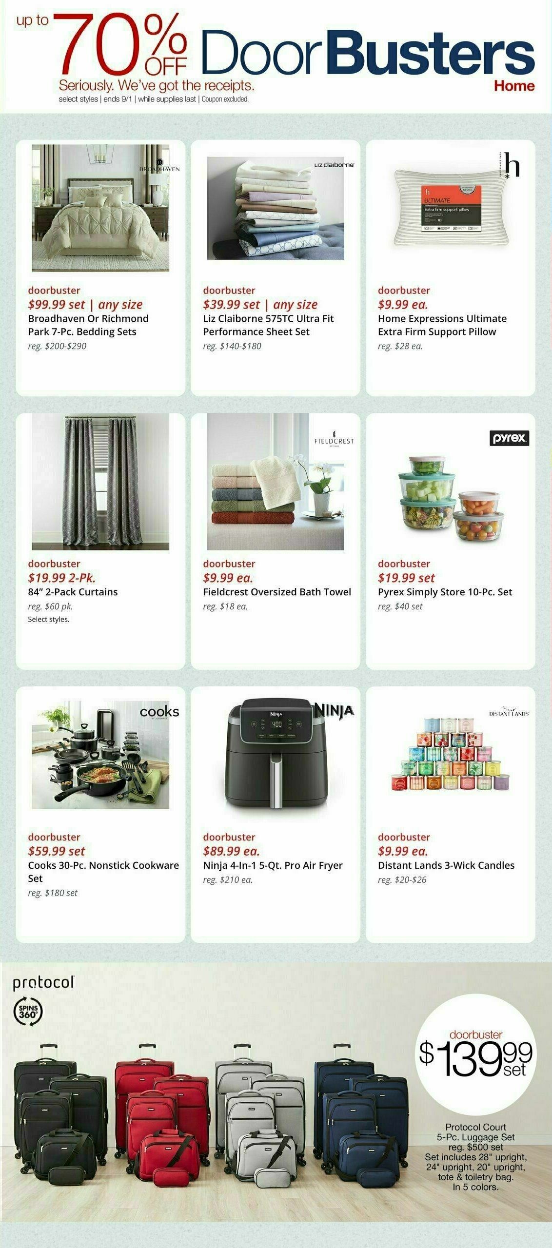 JCPenney Weekly Ad from August 29