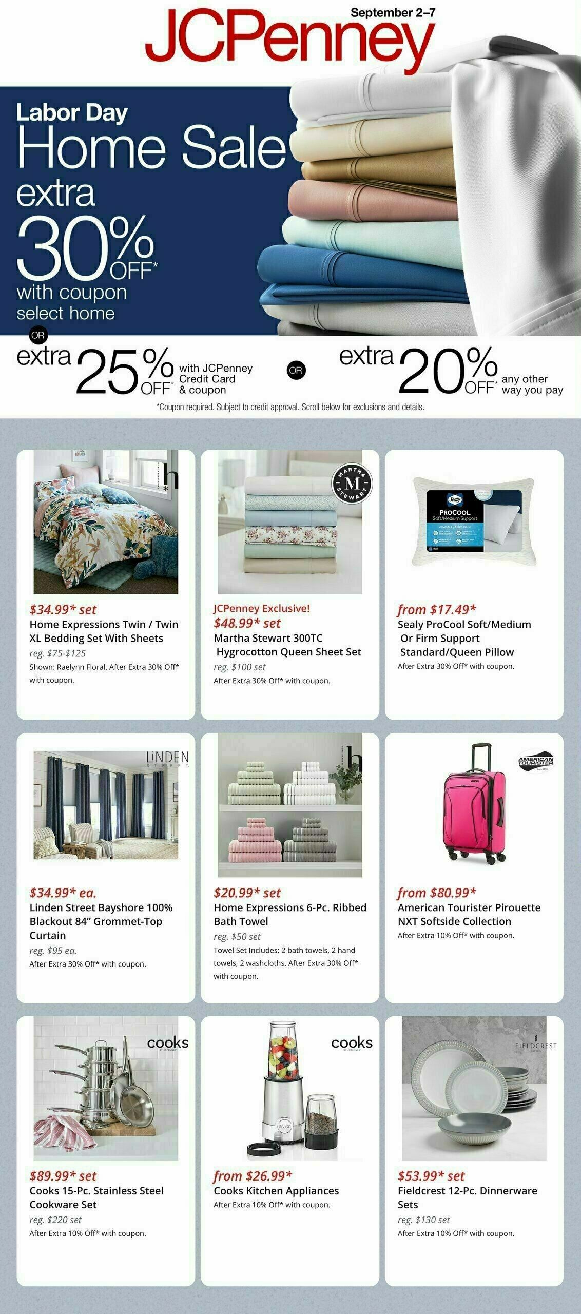 JCPenney Weekly Ad from September 2