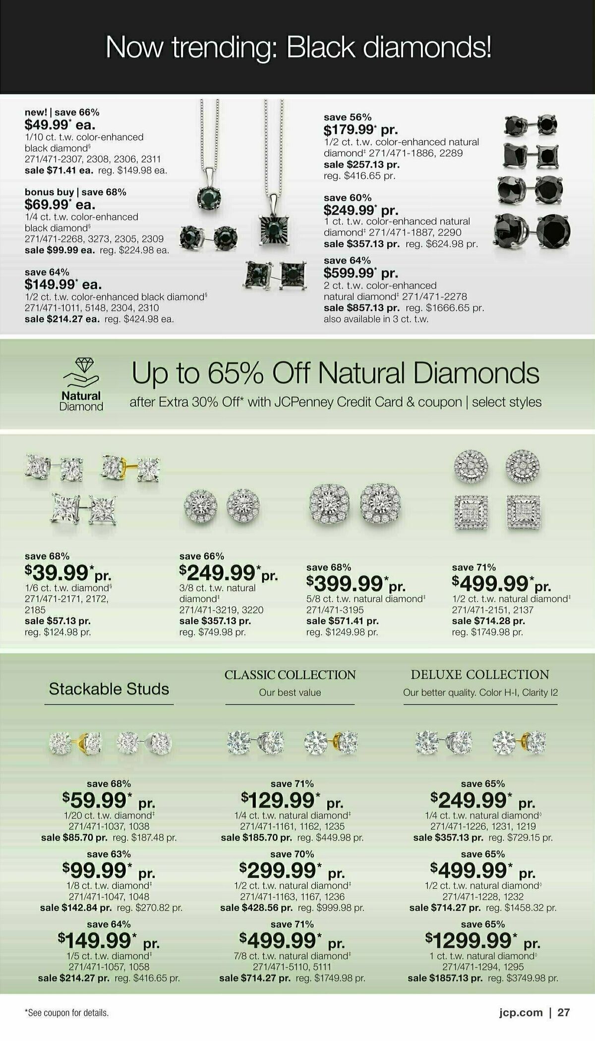 JCPenney Billion Dollar Jewelry Sale Weekly Ad from September 5