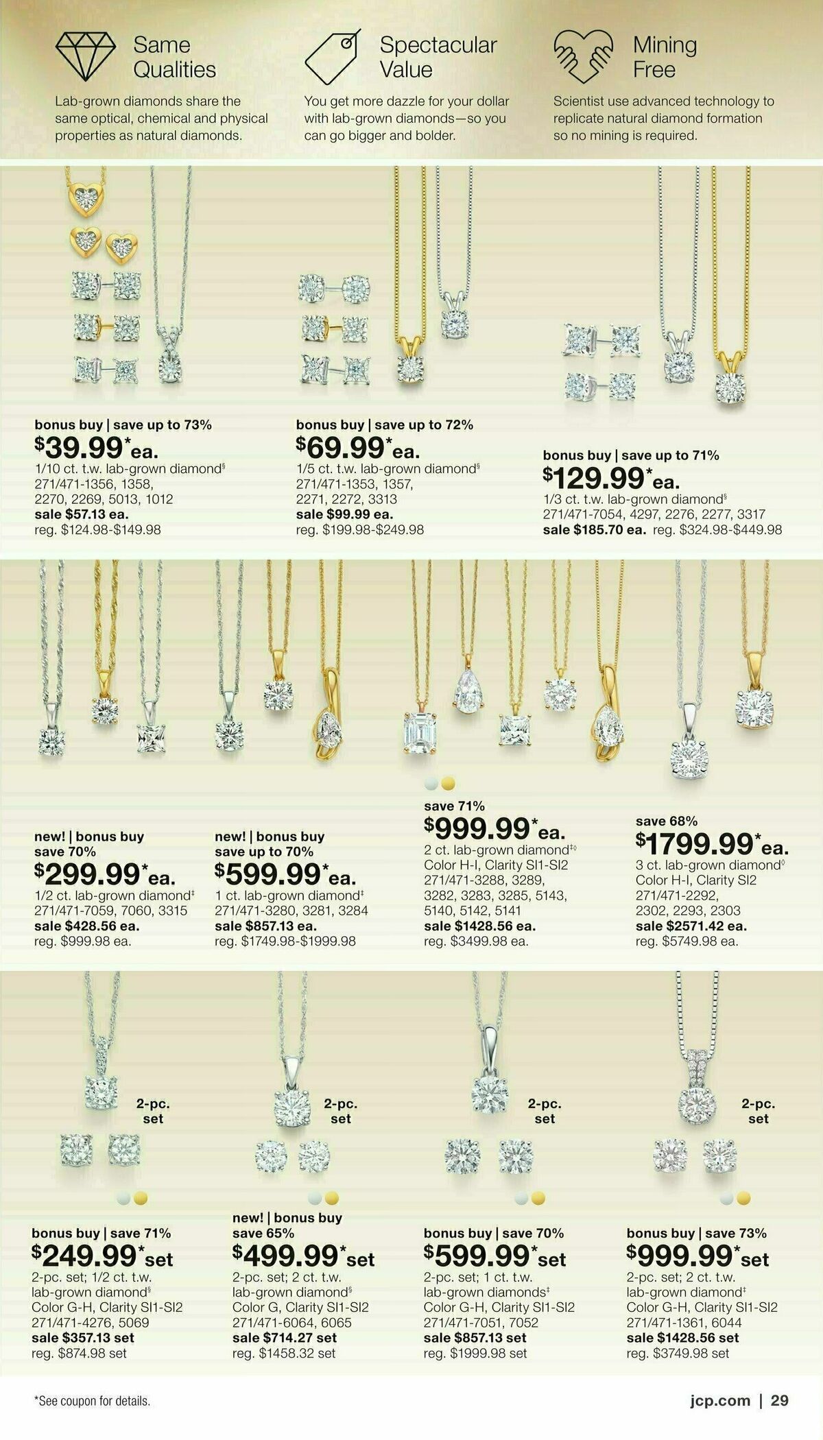 JCPenney Billion Dollar Jewelry Sale Weekly Ad from September 5