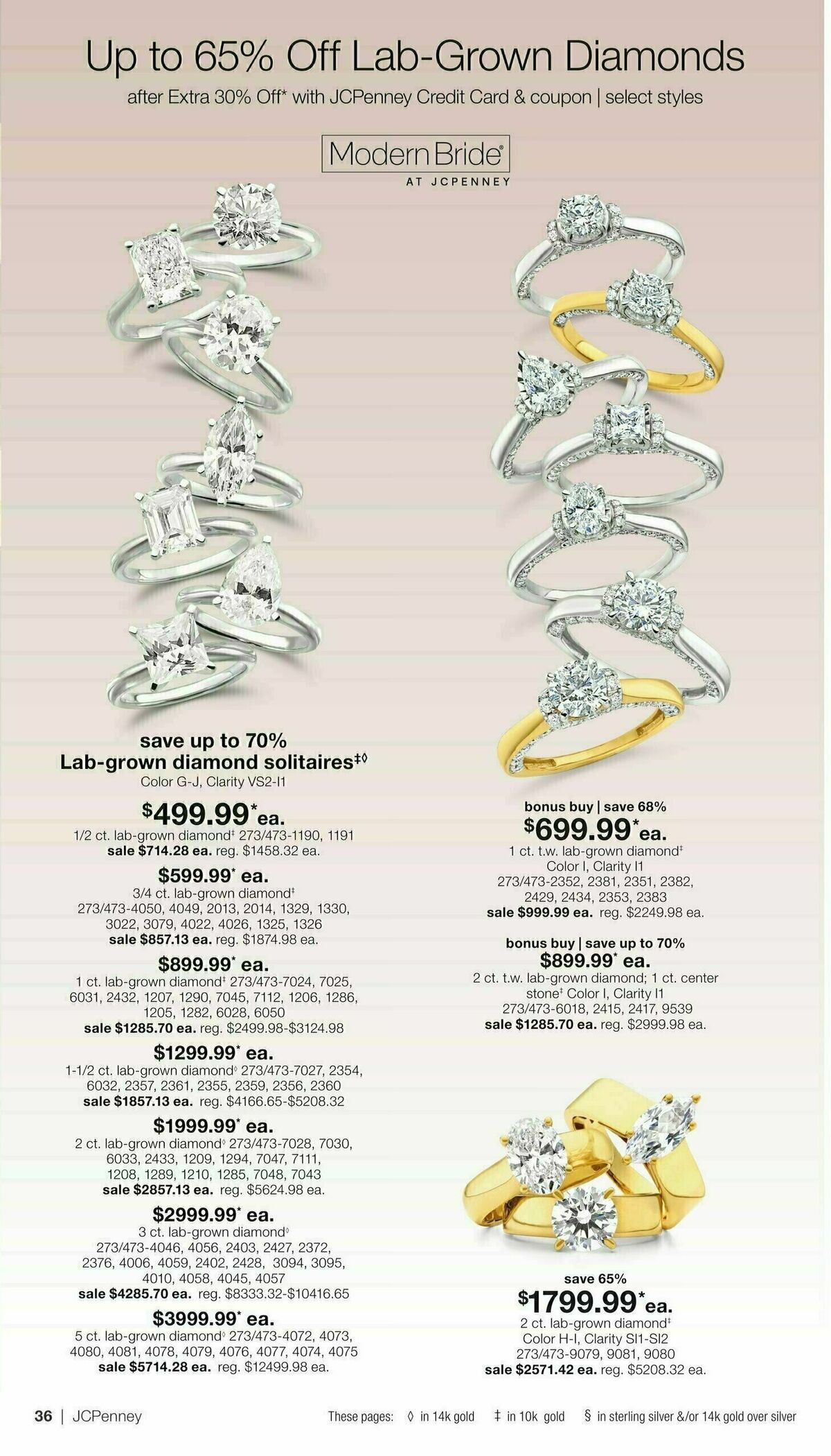 JCPenney Billion Dollar Jewelry Sale Weekly Ad from September 5