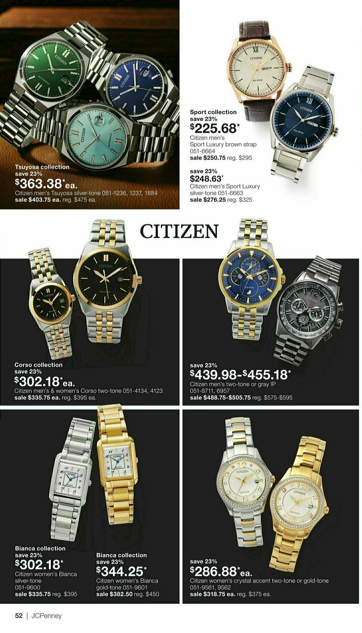 JCPenney Billion Dollar Jewelry Sale Weekly Ad from September 5