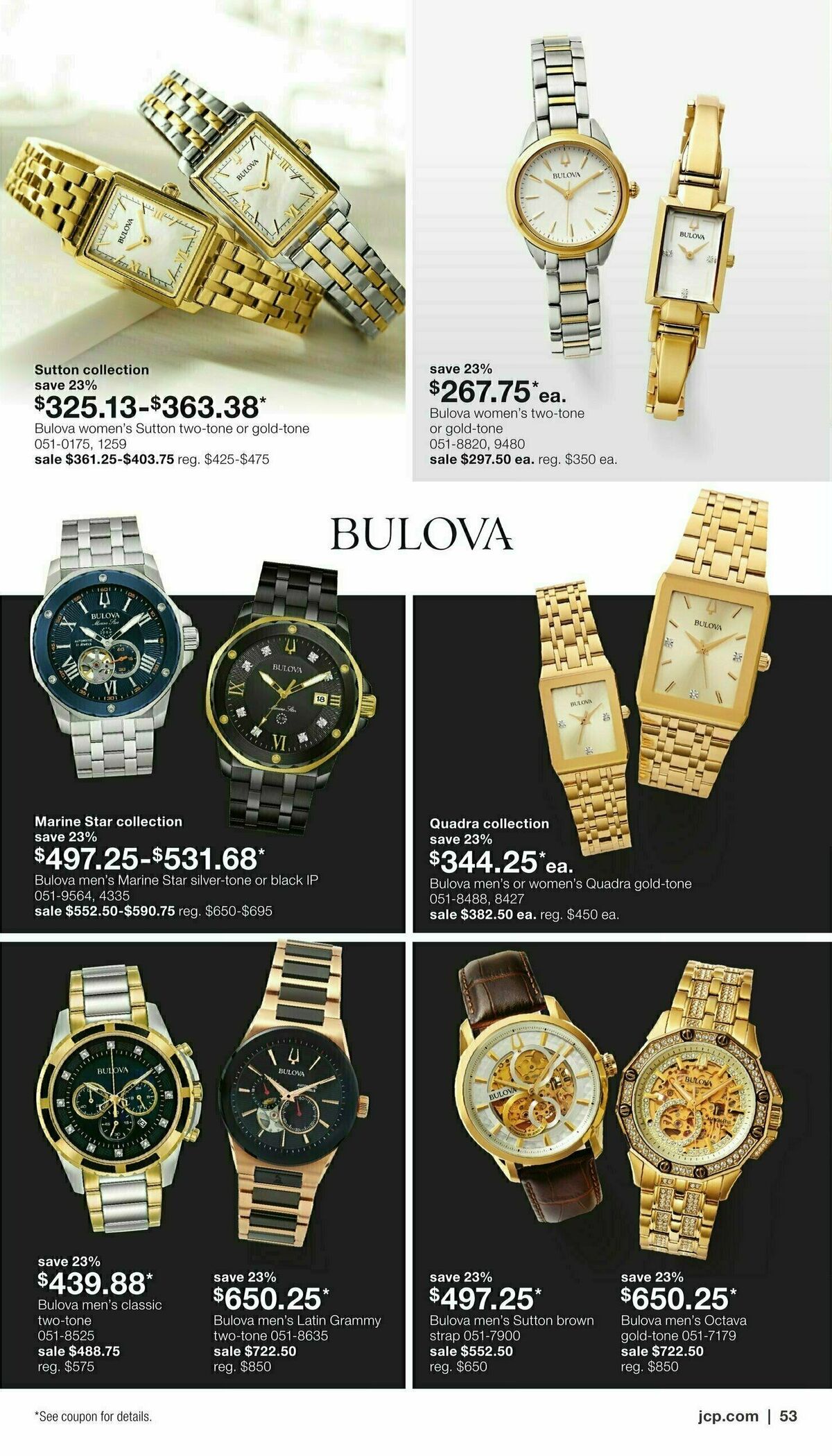 JCPenney Billion Dollar Jewelry Sale Weekly Ad from September 5