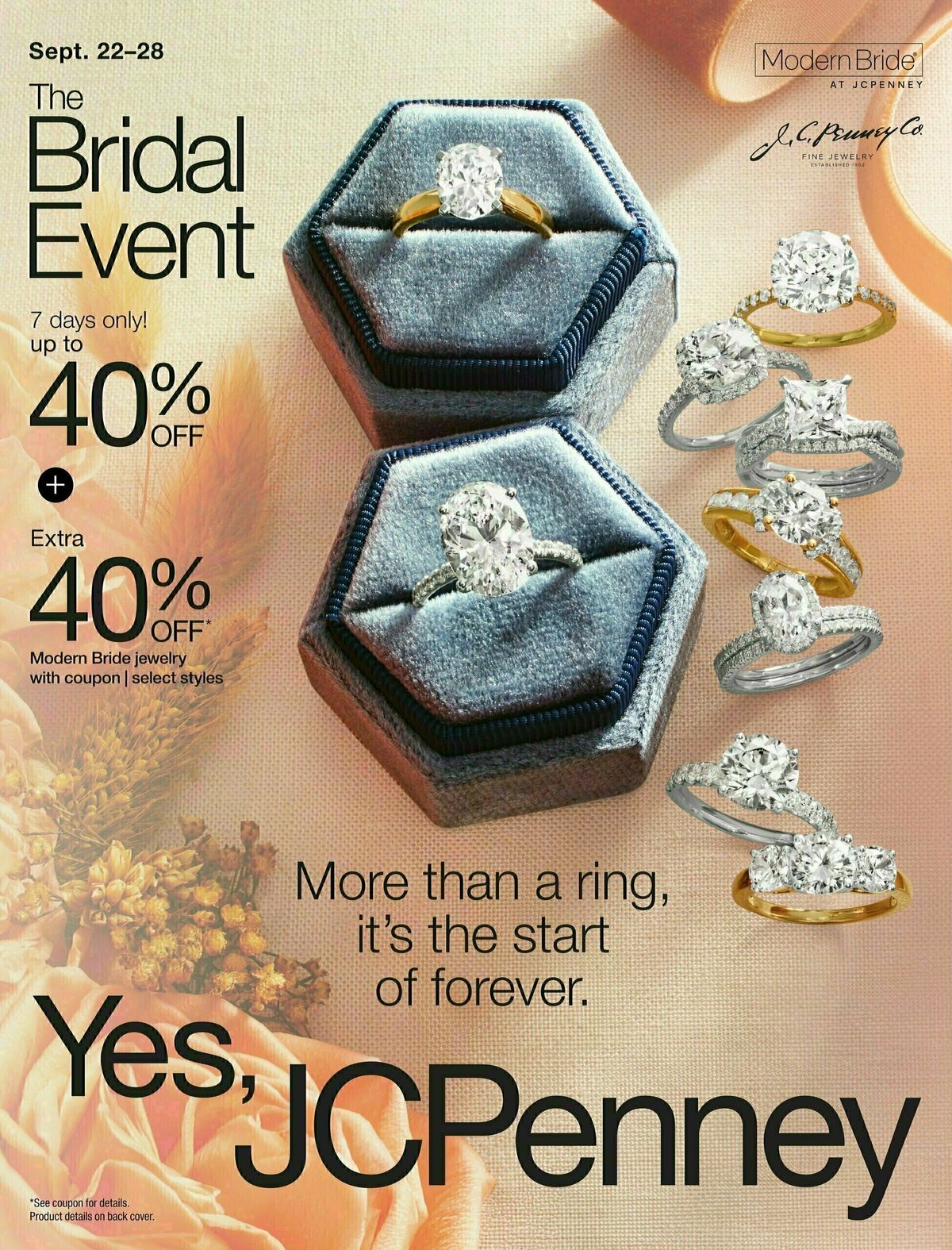 JCPenney The Bridal Event Weekly Ad from September 22