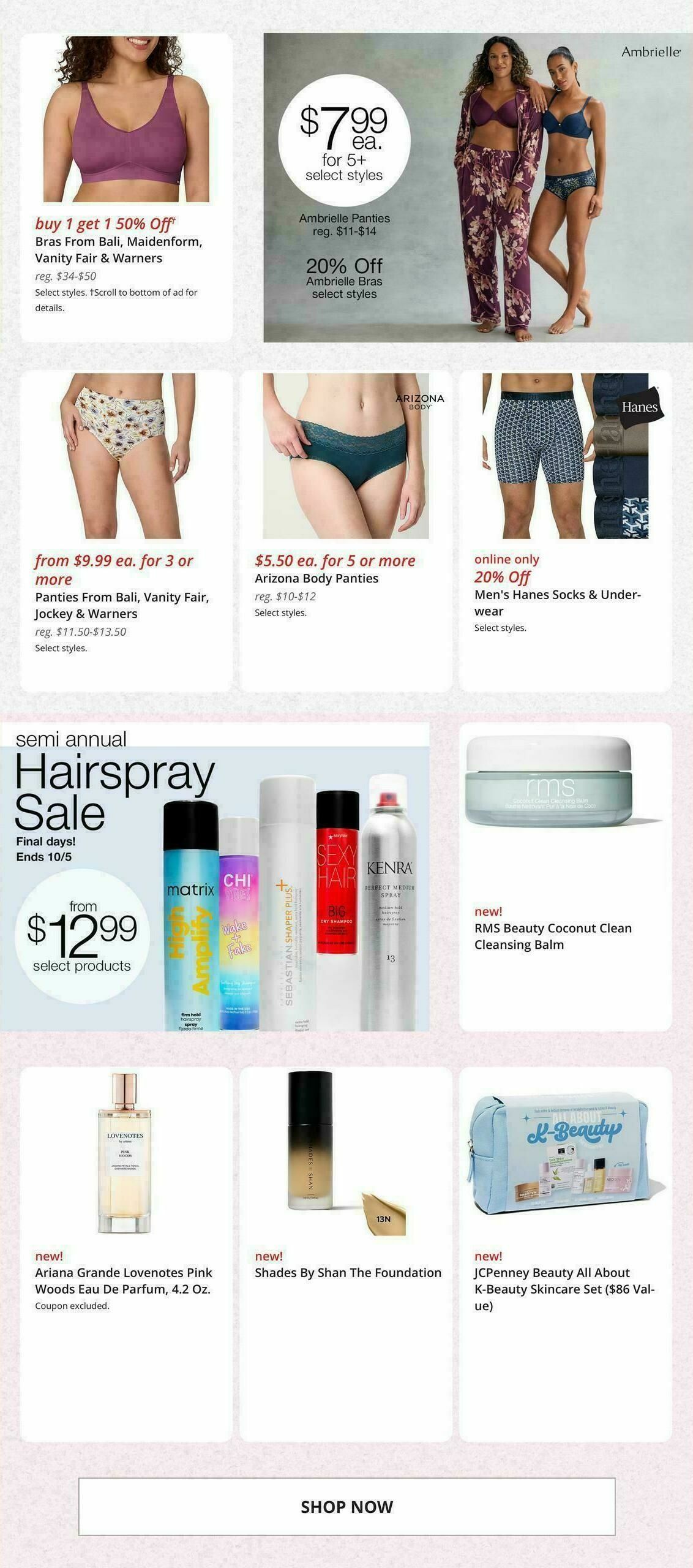 JCPenney Weekly Ad from September 25