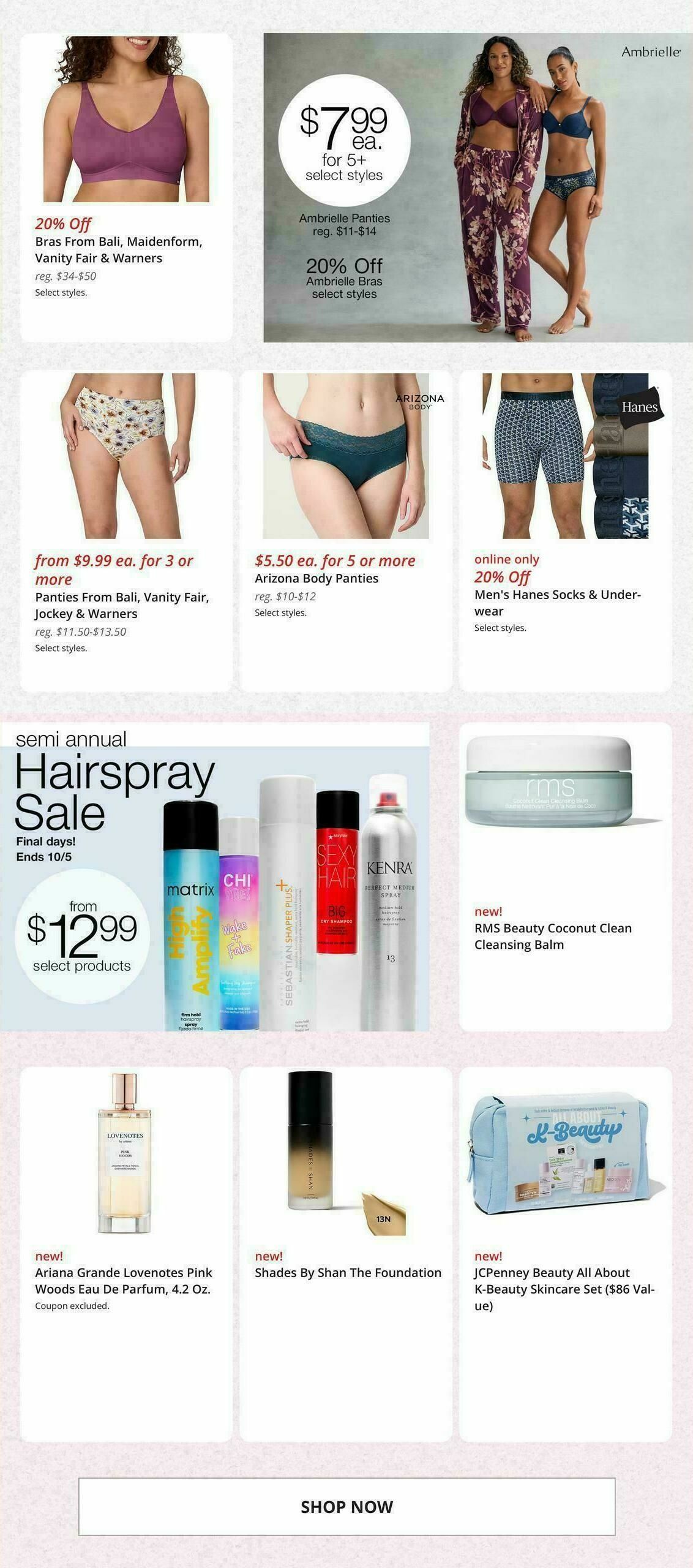 JCPenney Weekly Ad from September 29
