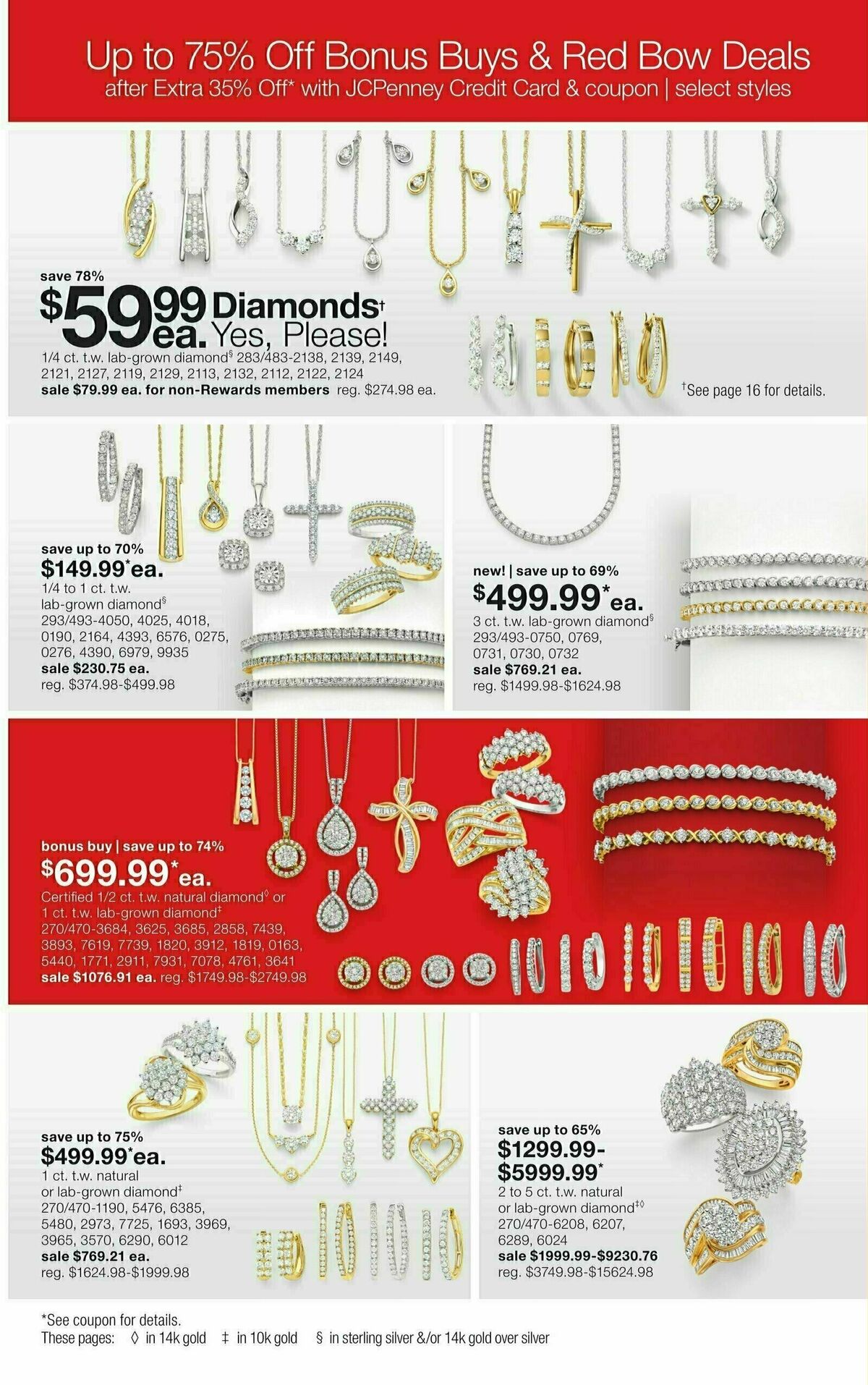 JCPenney Our Biggest Jewelry Sale of the Season Weekly Ad from October 2