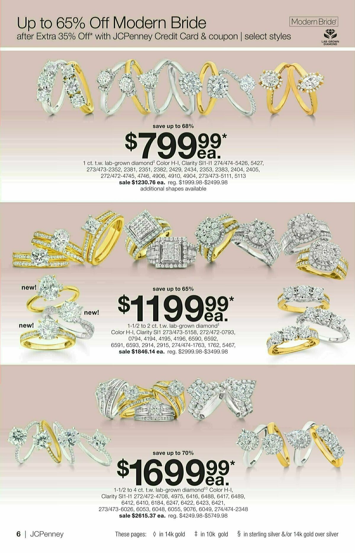 JCPenney Our Biggest Jewelry Sale of the Season Weekly Ad from October 2