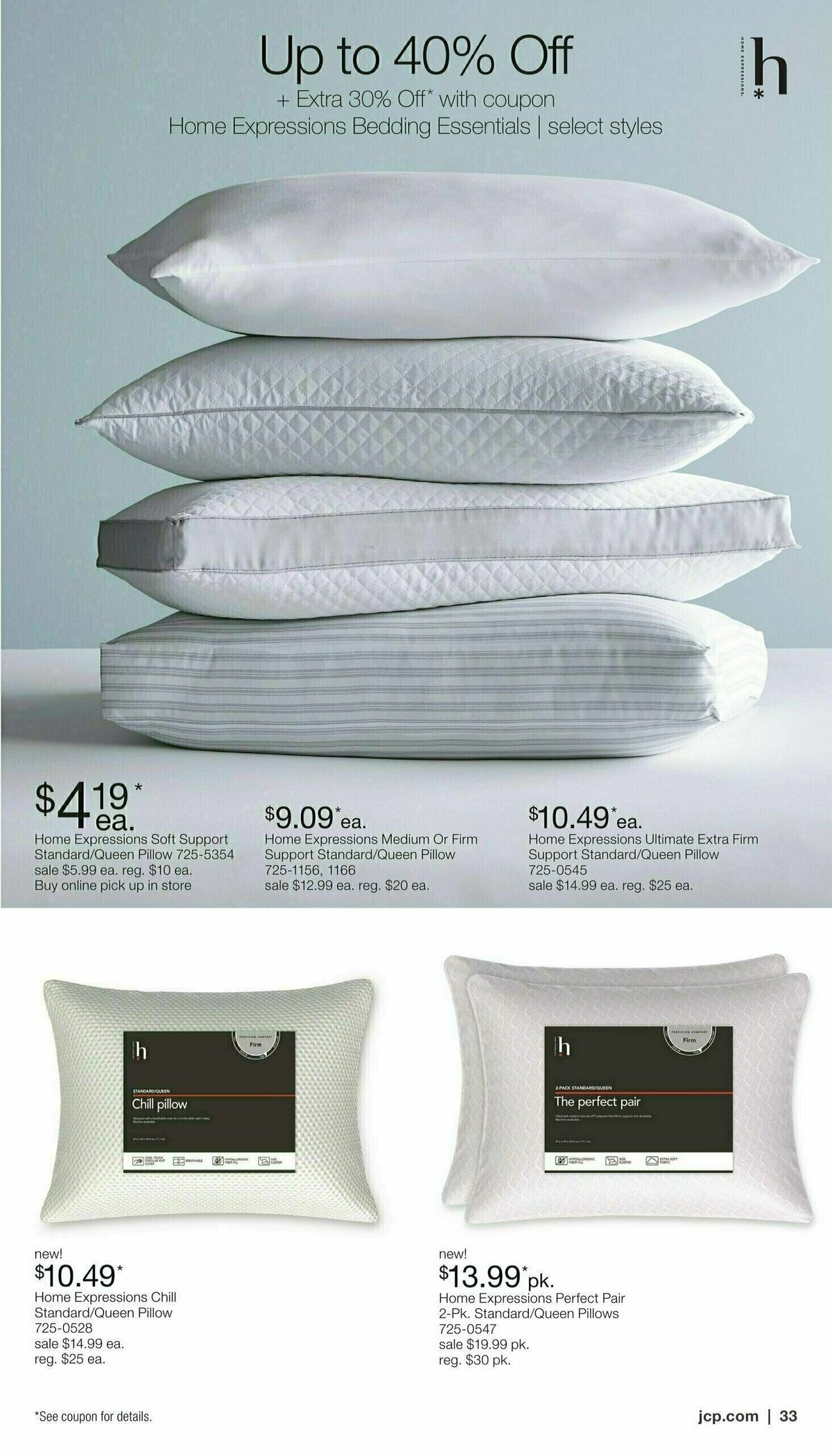 JCPenney Semi-Annual Home Sale Weekly Ad from October 6