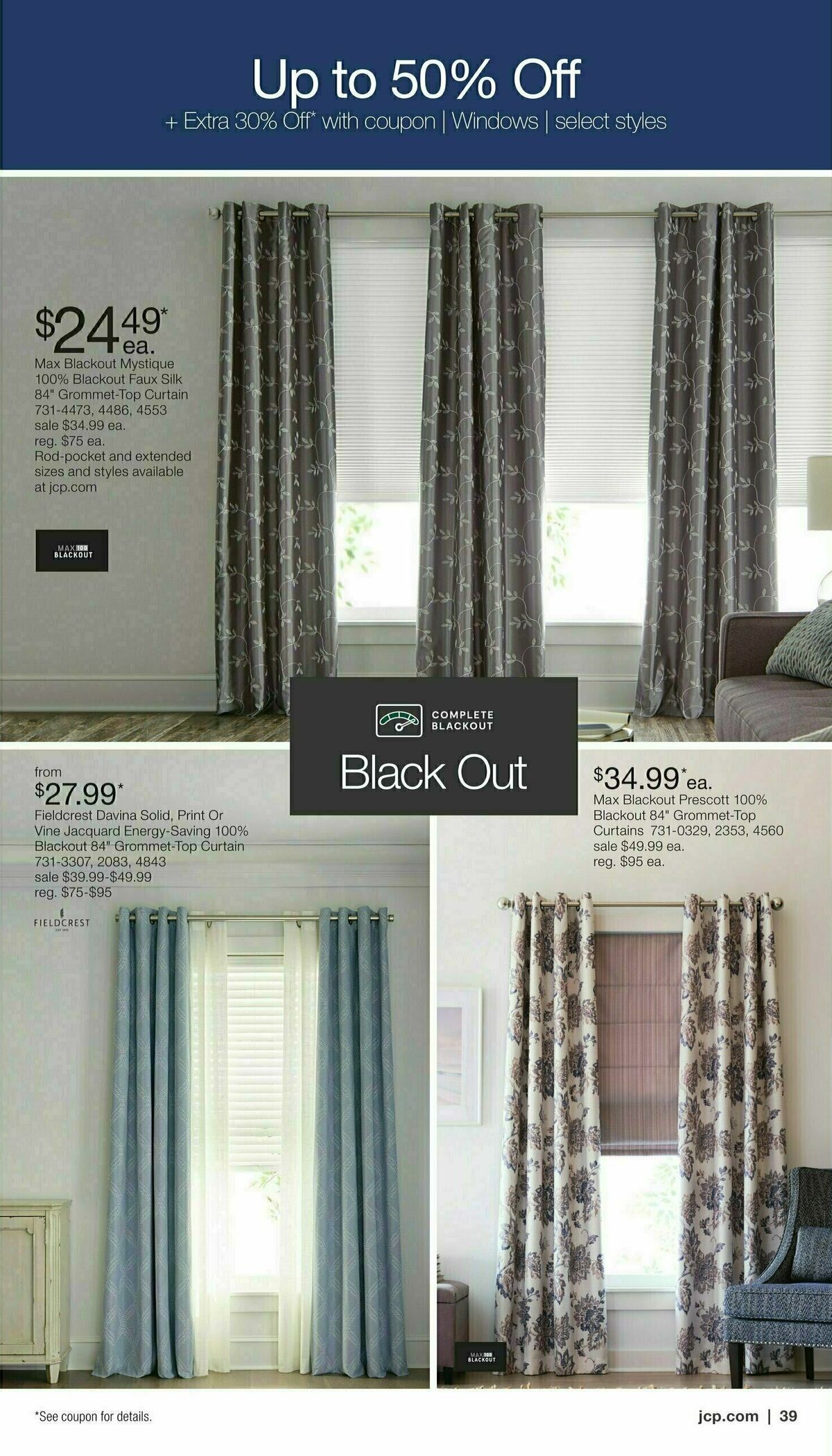 JCPenney Semi-Annual Home Sale Weekly Ad from October 6