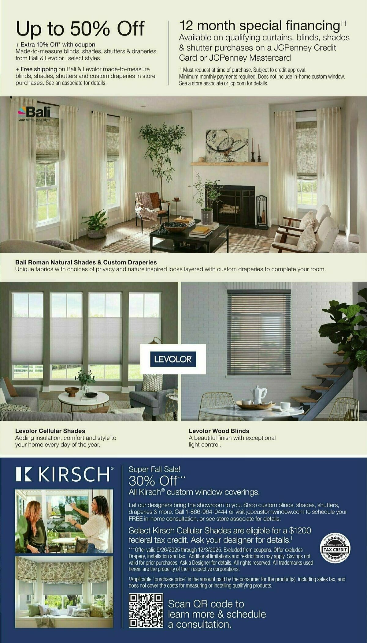 JCPenney Semi-Annual Home Sale Weekly Ad from October 6